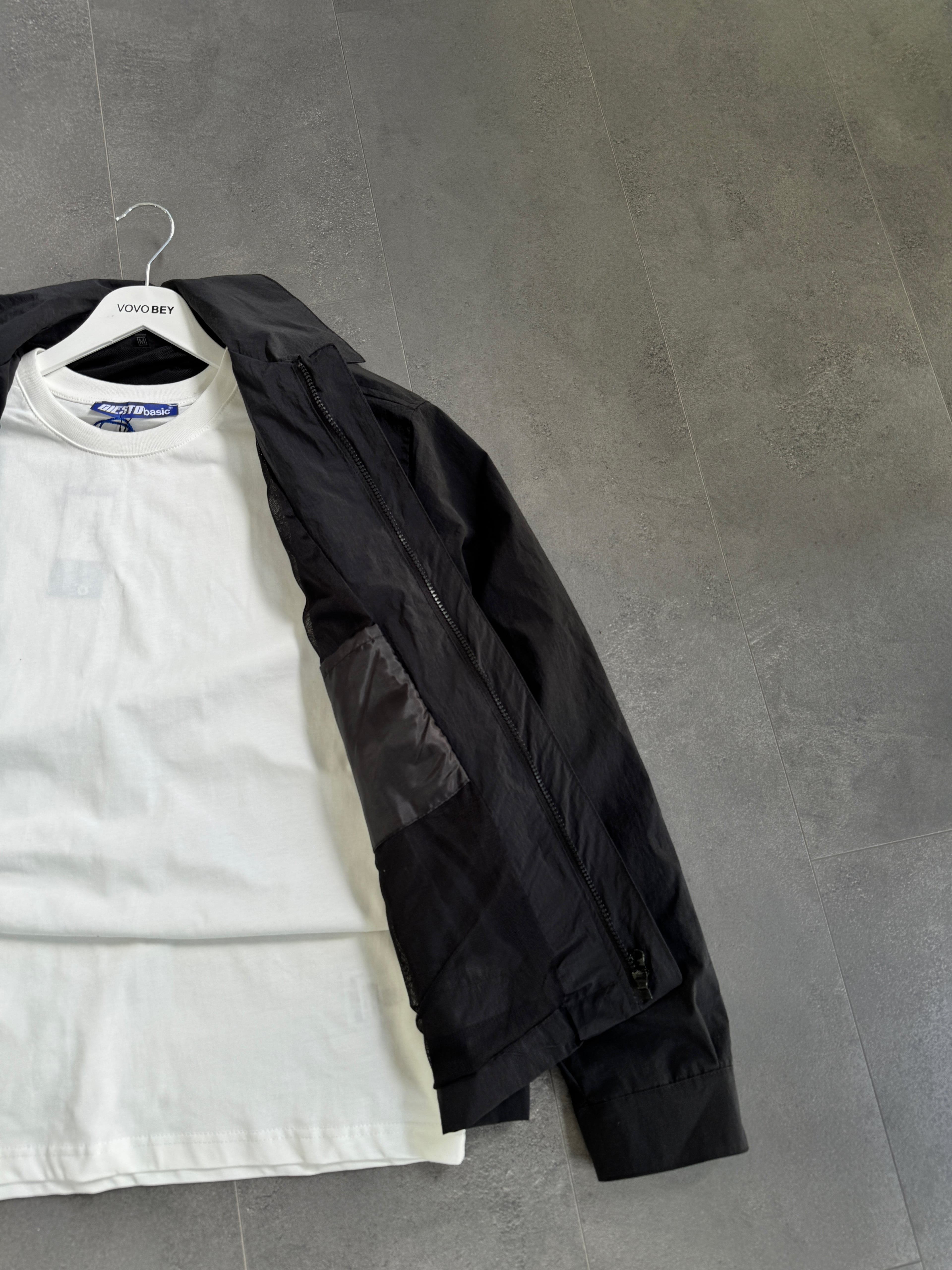 Siyah Gang Yağmurluk (VV388)