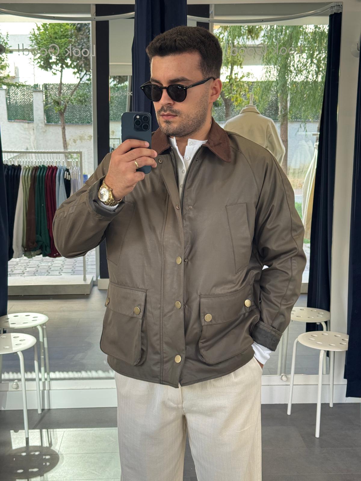 Barbour Mont (VV374) - Haki