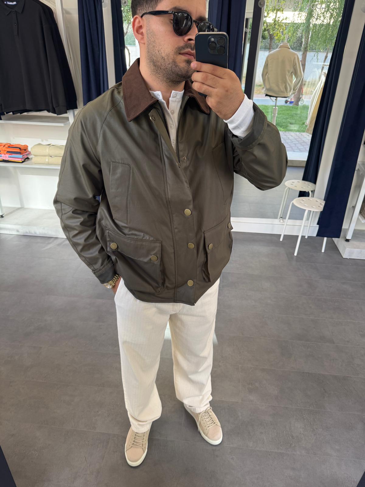 Barbour Mont (VV374) - Haki