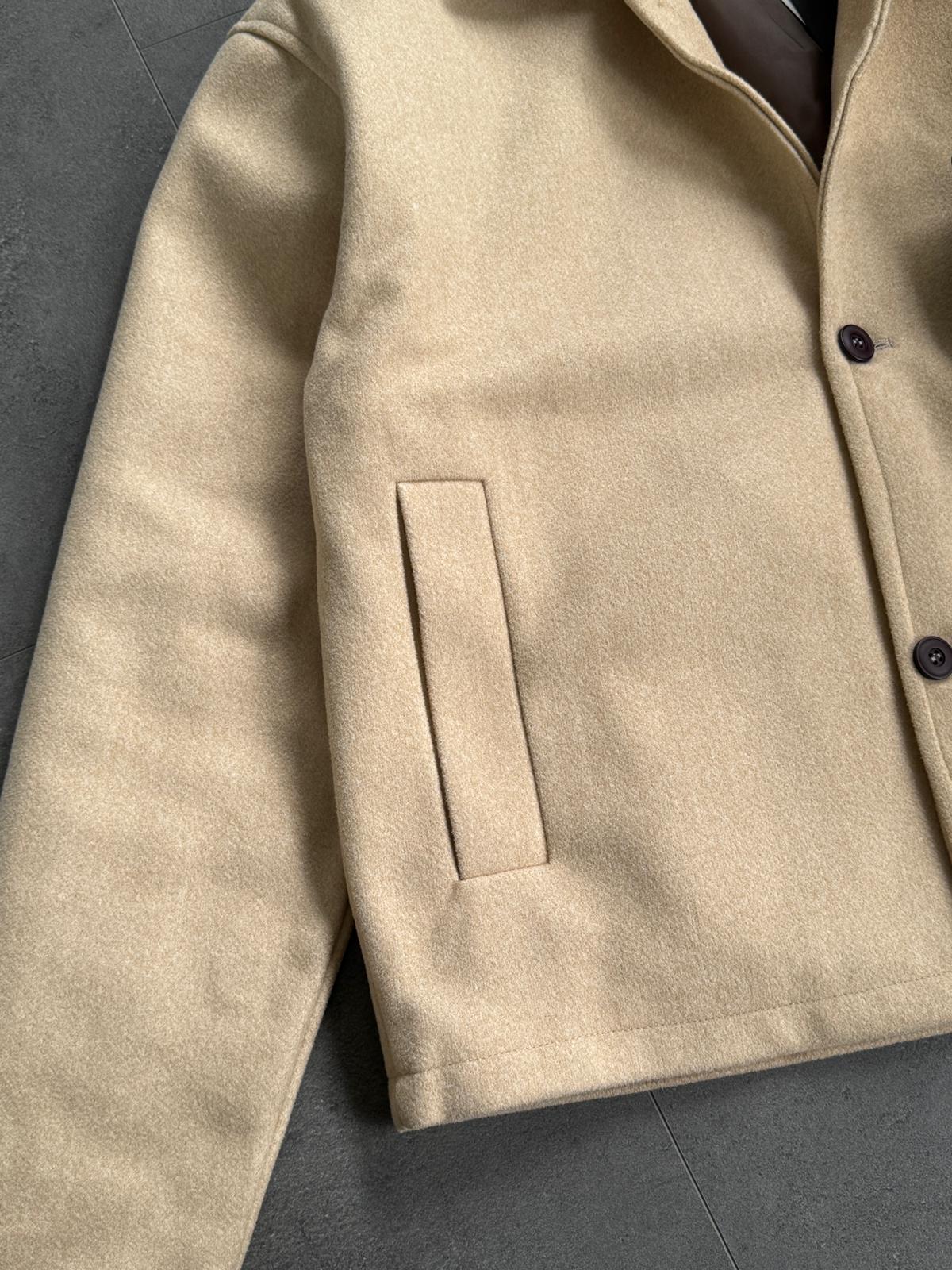 MRK Kaşe Ceket (VV414) - Bej