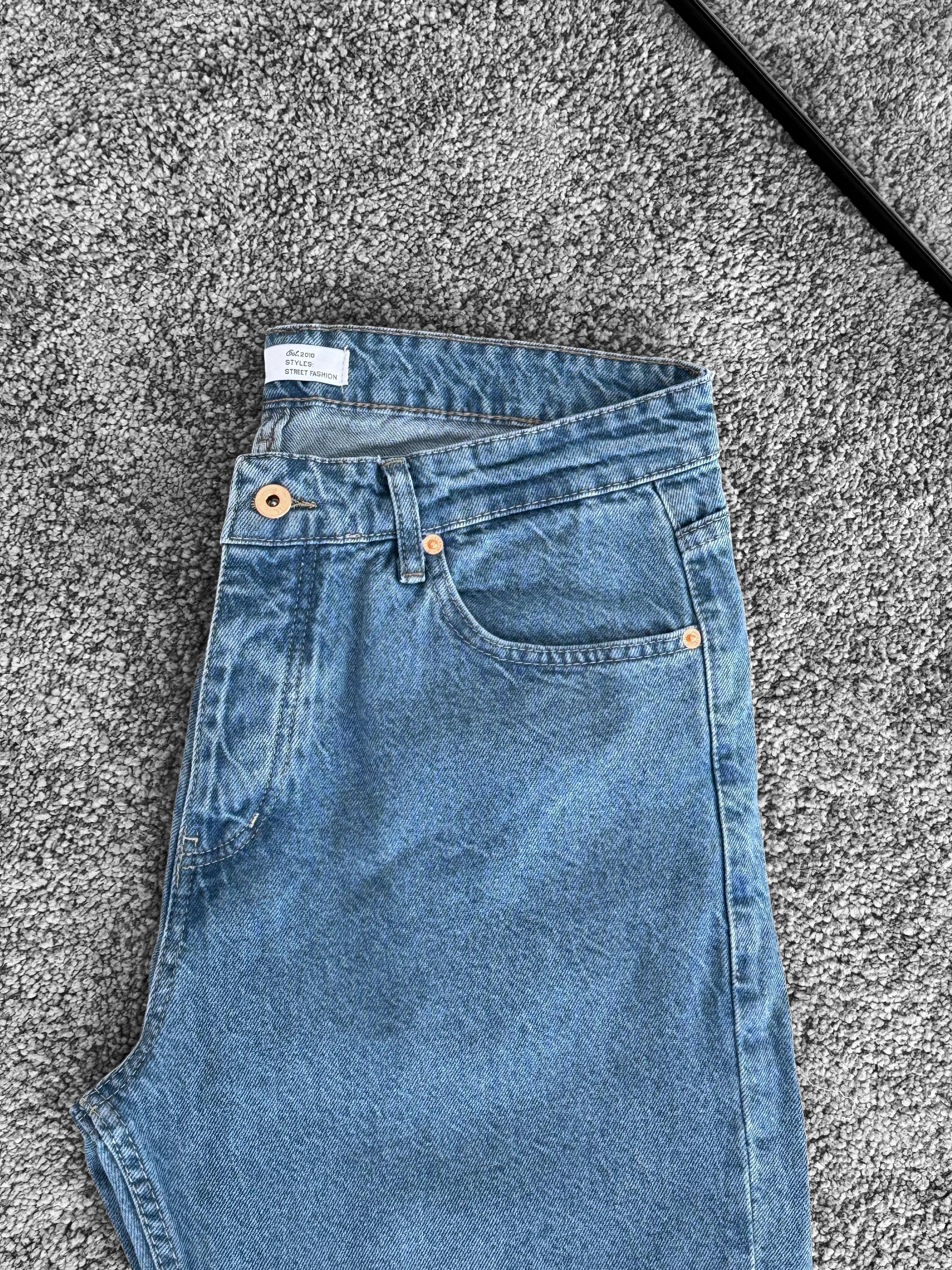 Baggy Kalıp Kot Pantolon (VV213) - Mavi (2501)
