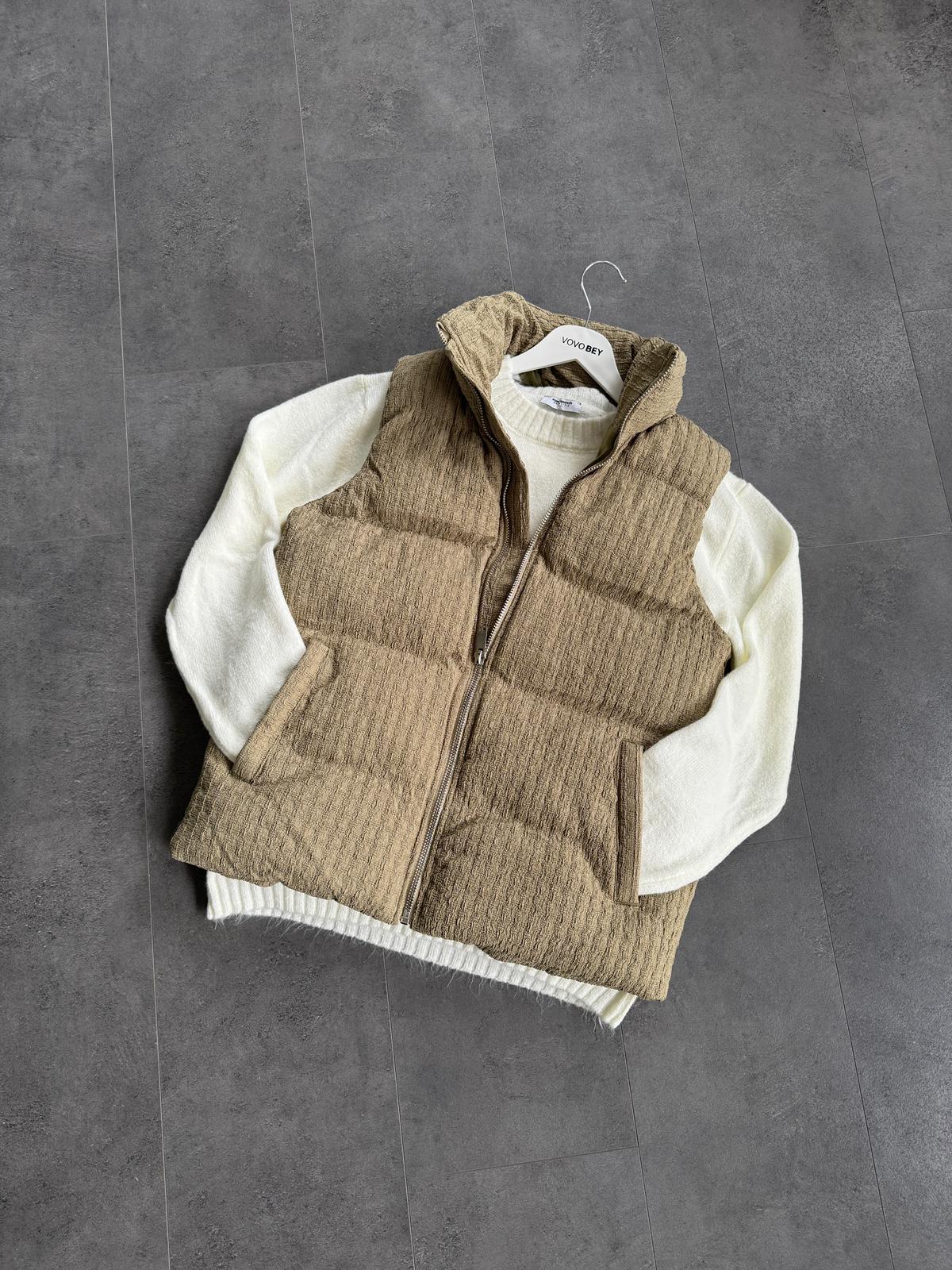 Çağla Yeşili Şişme Yelek (VV419)