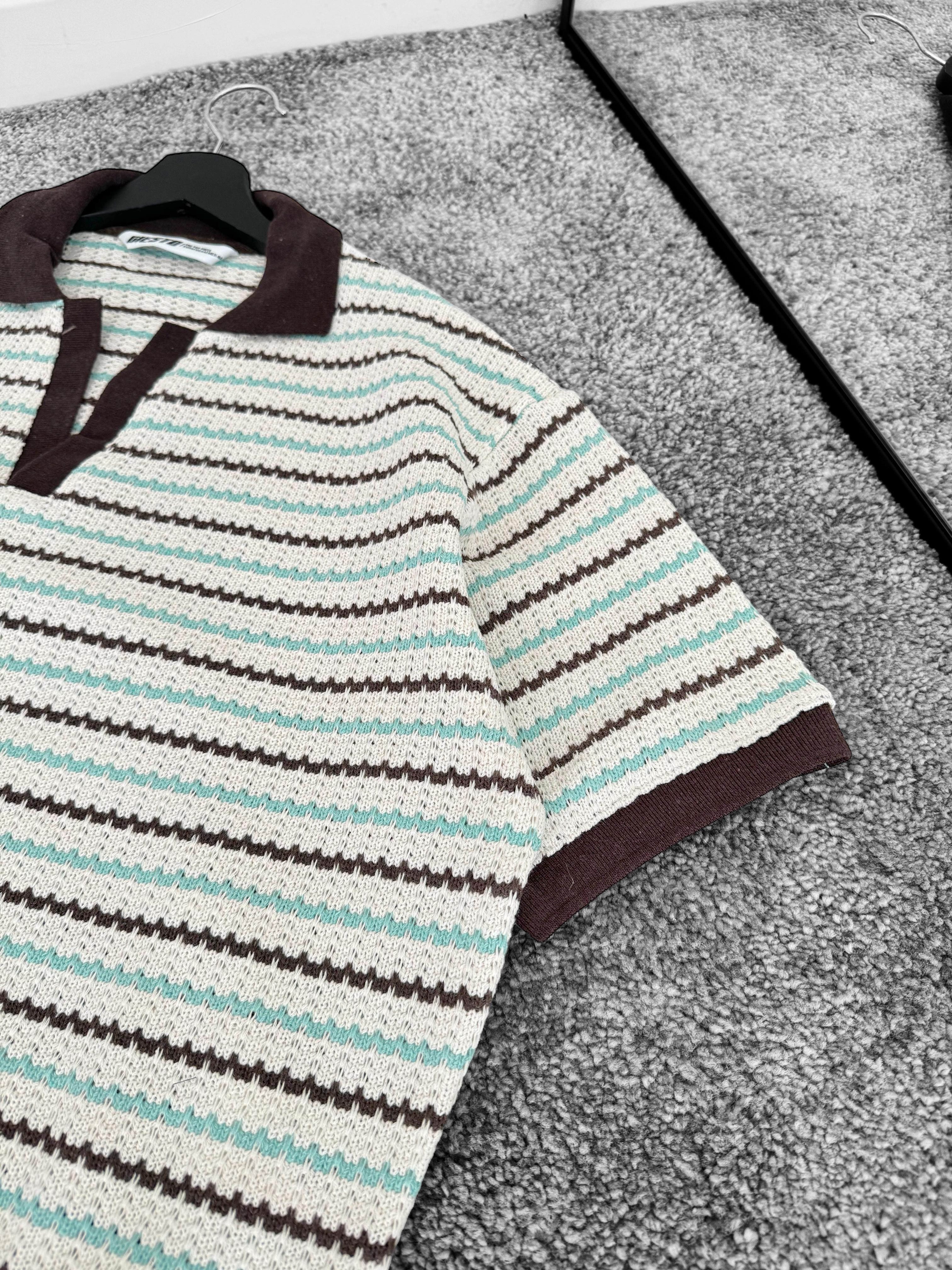 Kahverengi Örme Triko