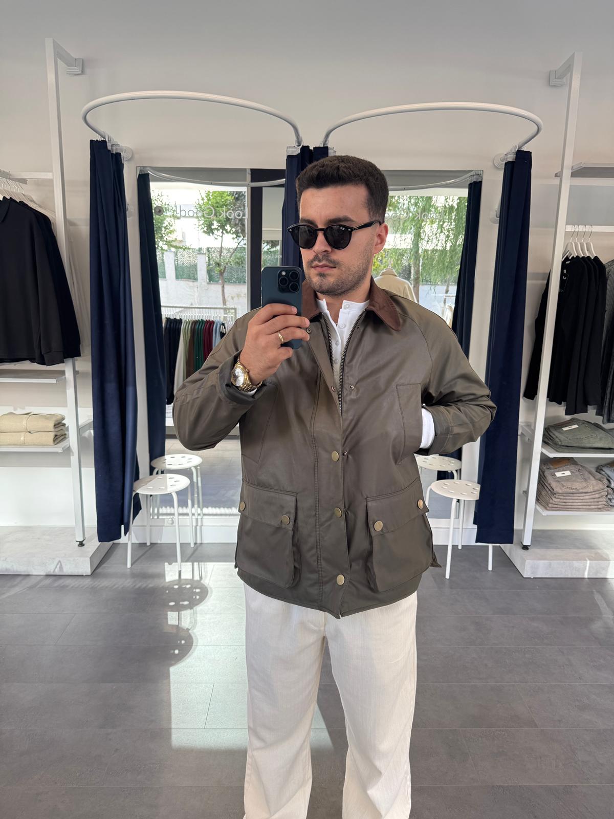 Barbour Mont (VV374) - Haki