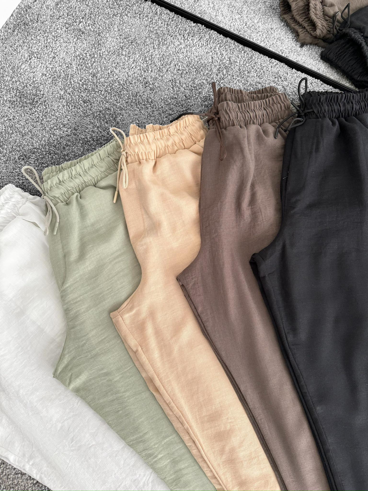 Boyfriend Keten Pantolon