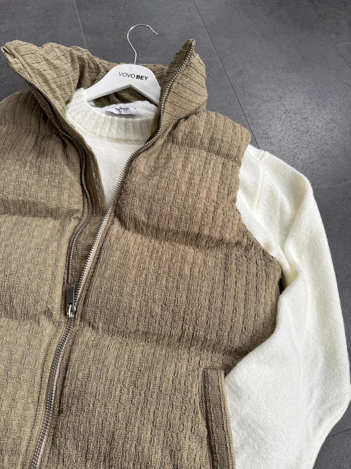 Çağla Yeşili Şişme Yelek (VV419)