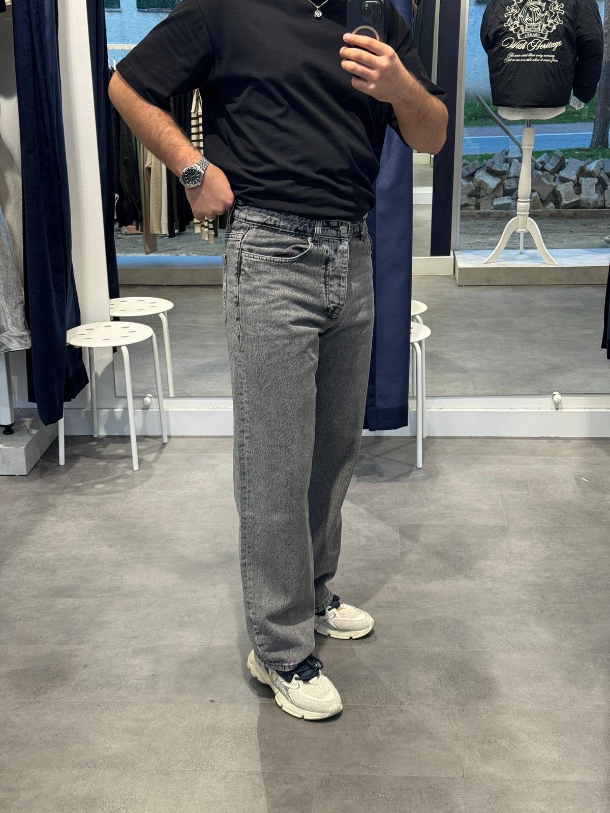 Premium Baggy Kot Pantolon (VV417) - Antrasit