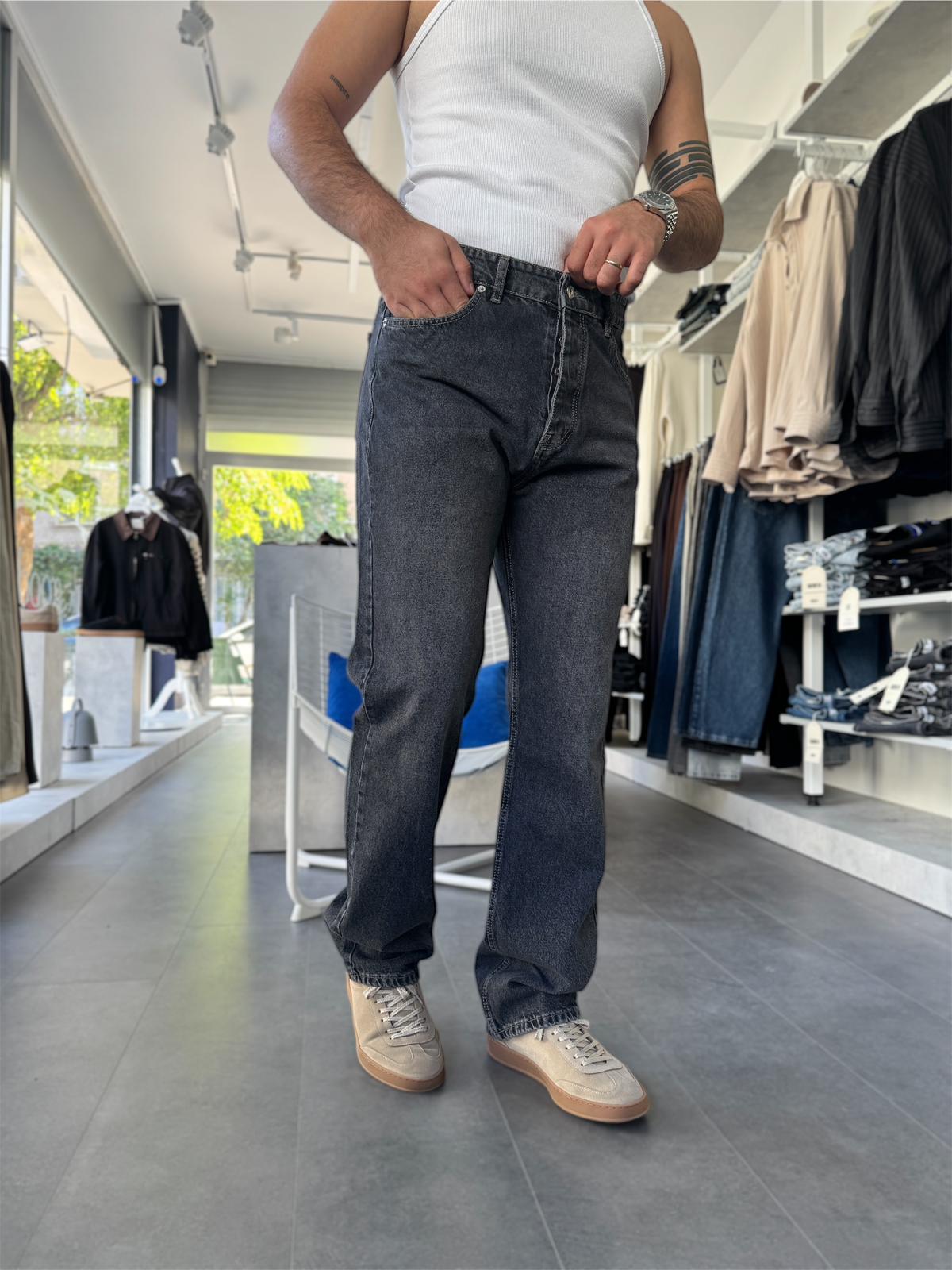 Antrasit W11 Regular Kot Pantolon (VV411)