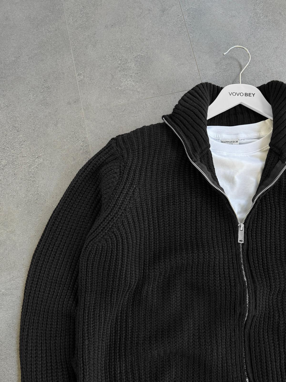 Siyah Kalın Hırka (VV415)