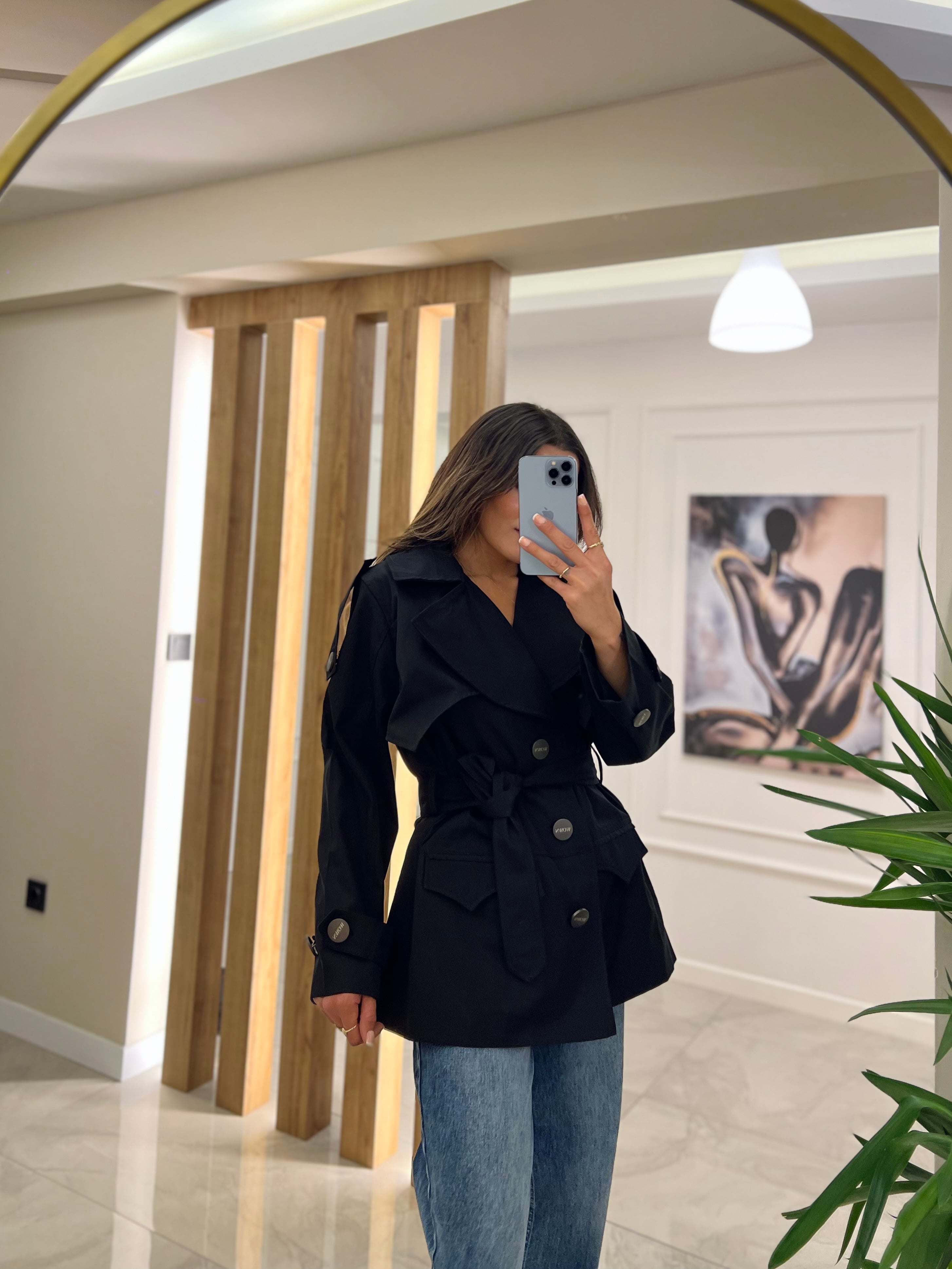 BERRY TRENCH COAT 