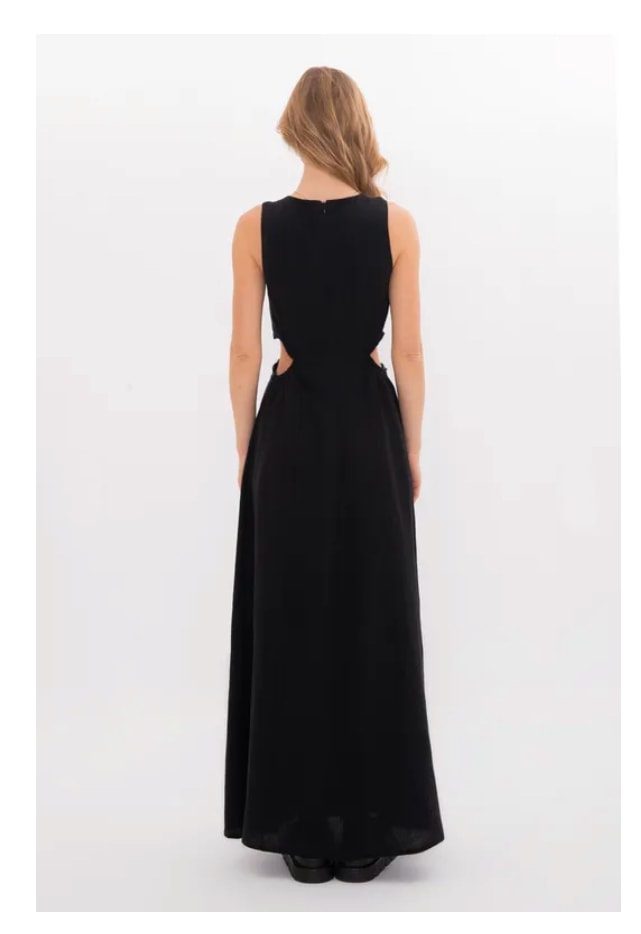 Ingale Dress - Siyah Renk