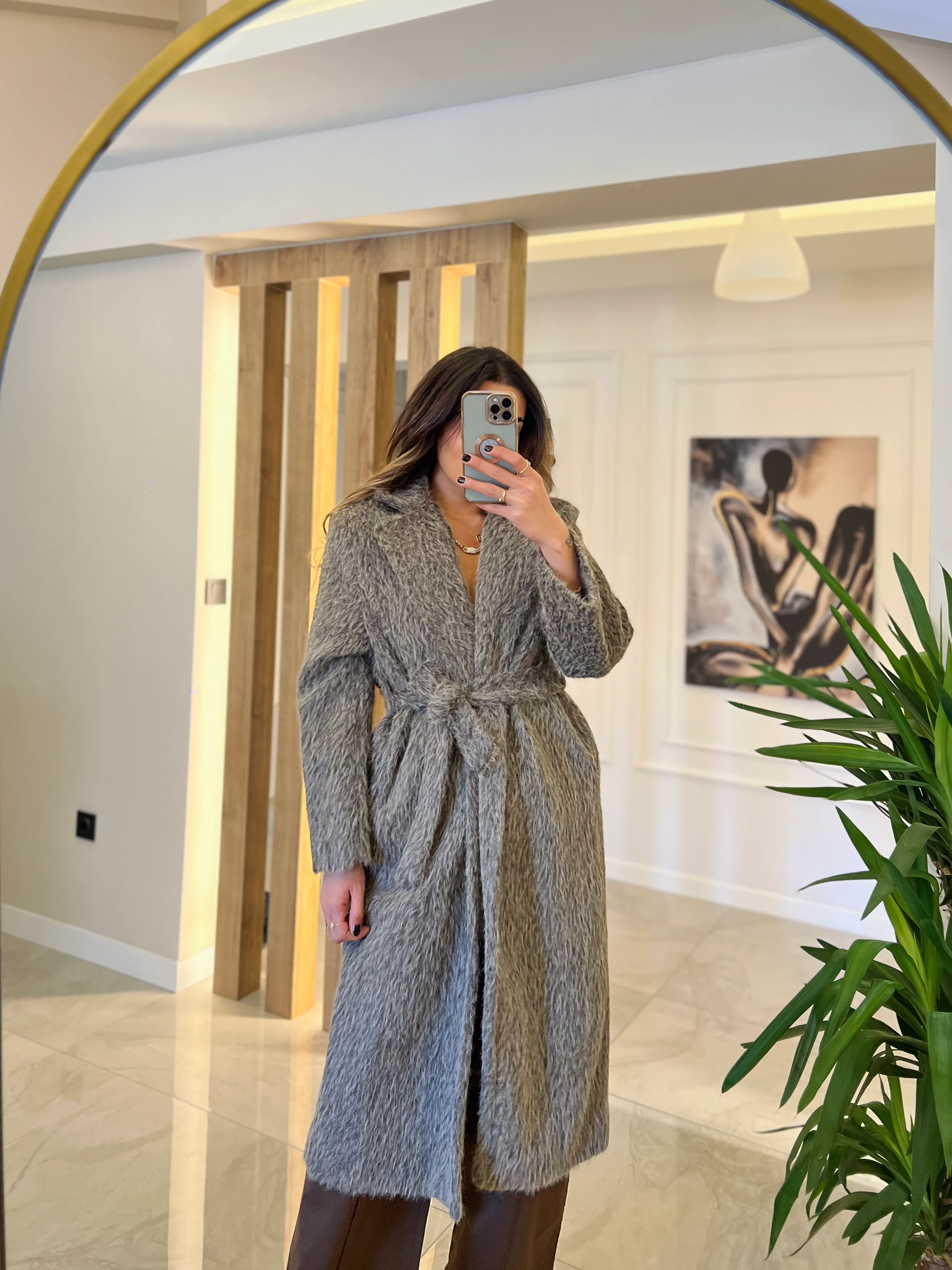 Kırçıllı Standart Beden Kürk