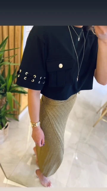 Lydia Top Siyah Renk