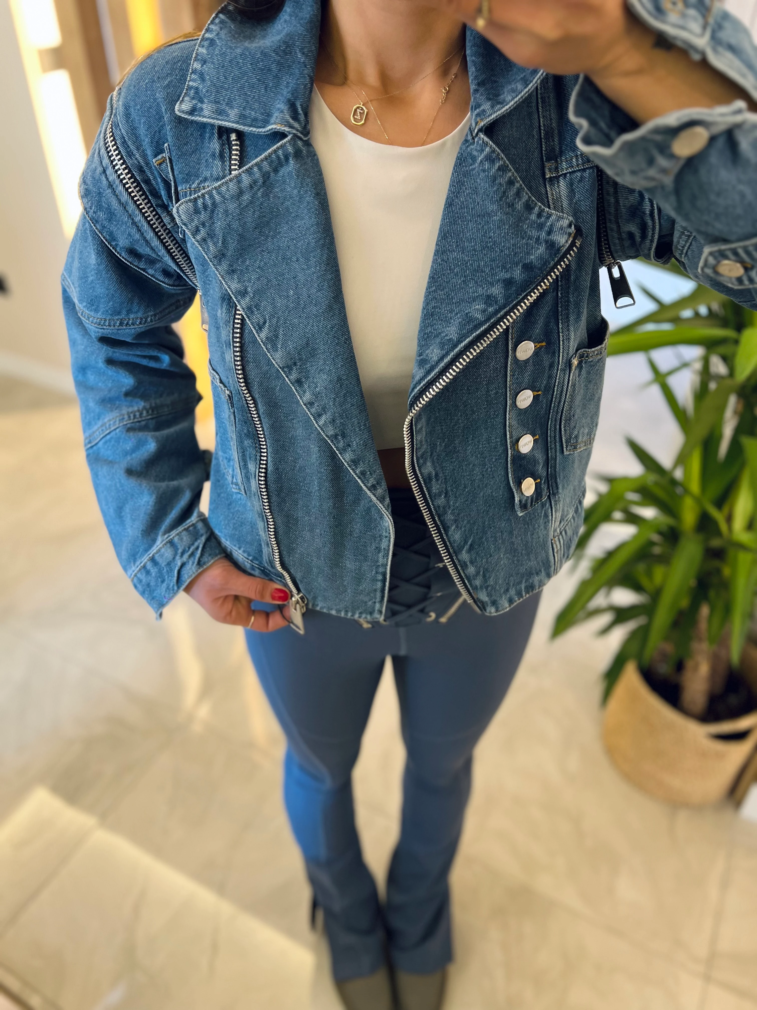 Samanta Denim Jacket