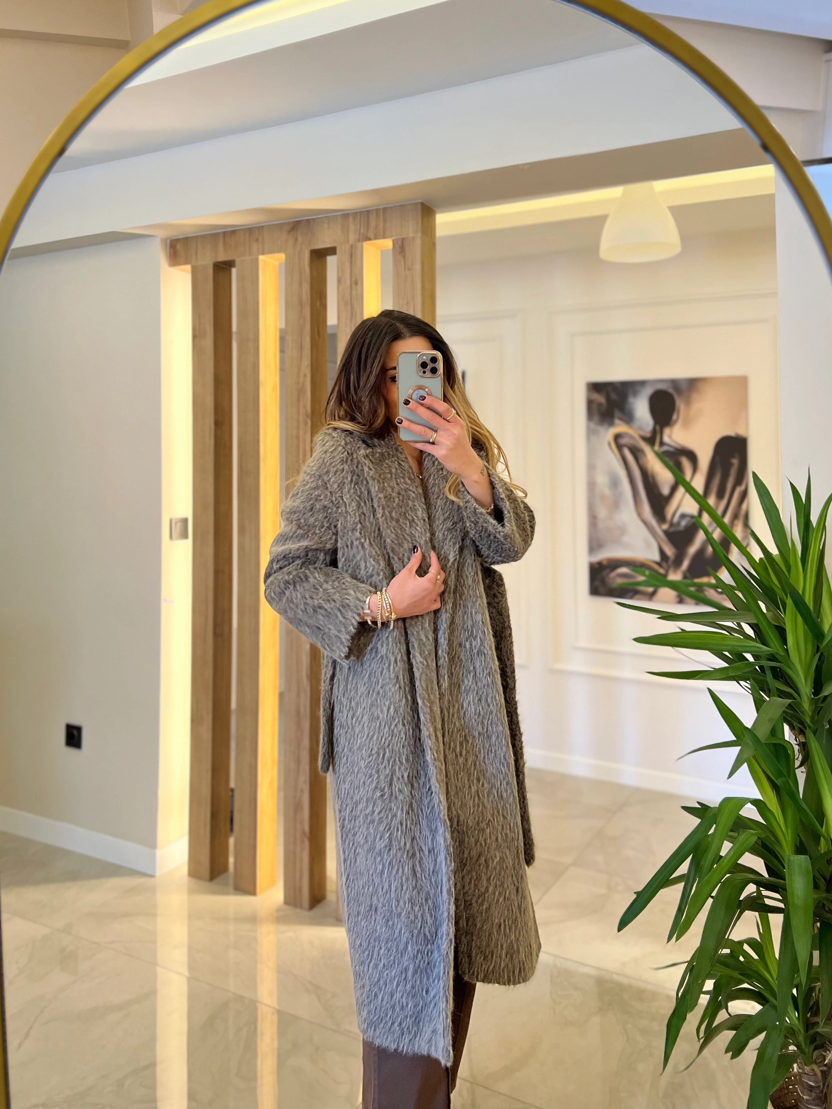 Kırçıllı Standart Beden Kürk