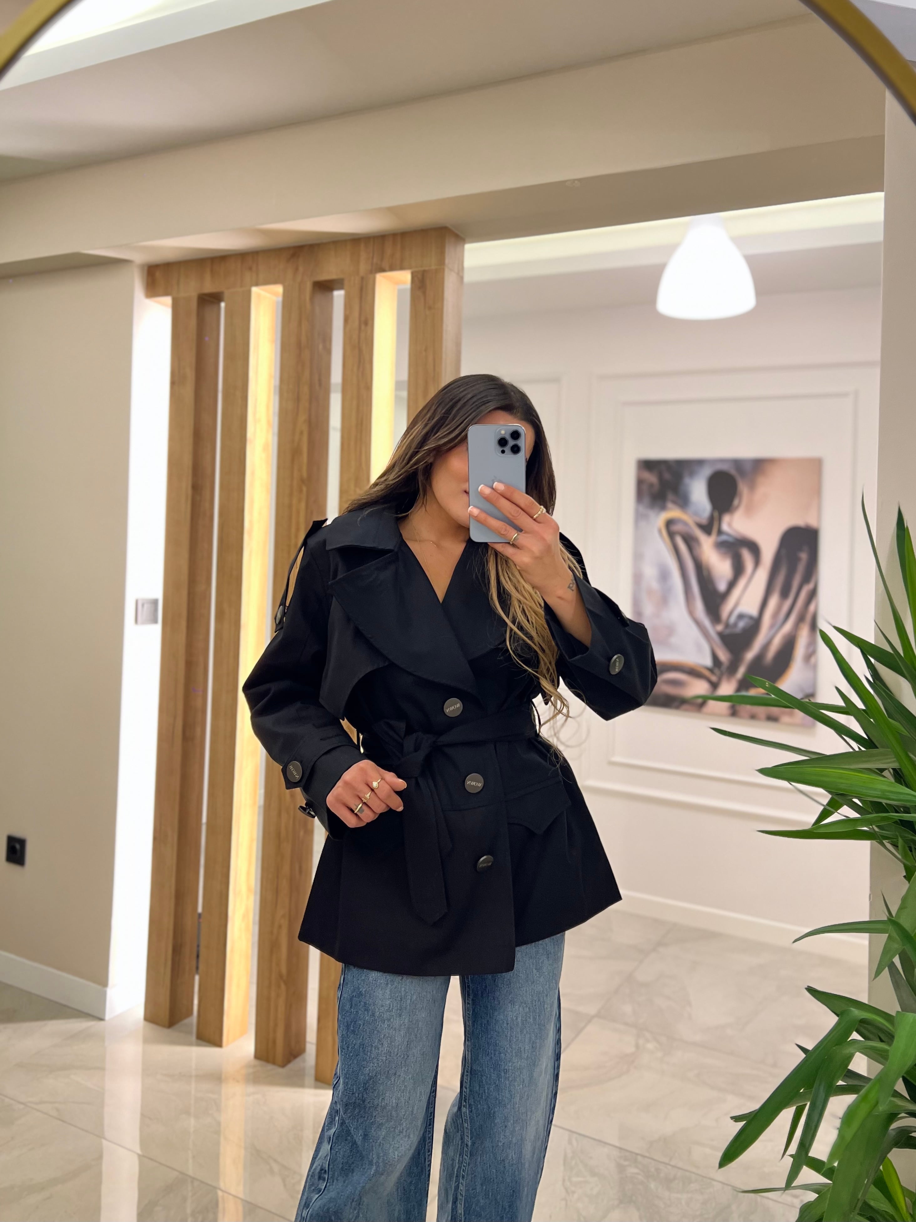 BERRY TRENCH COAT 