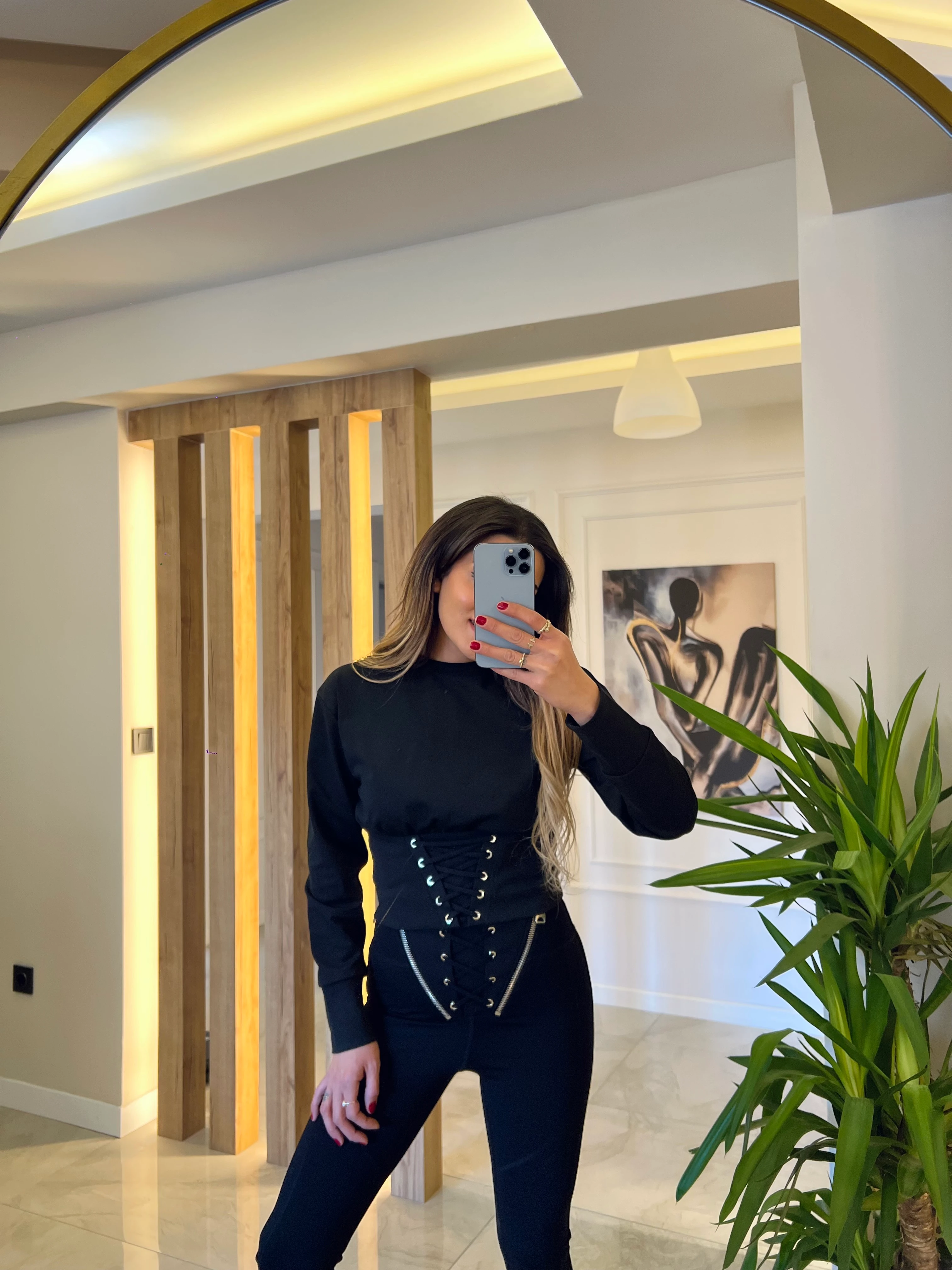 Lila Sweatshirt Gold