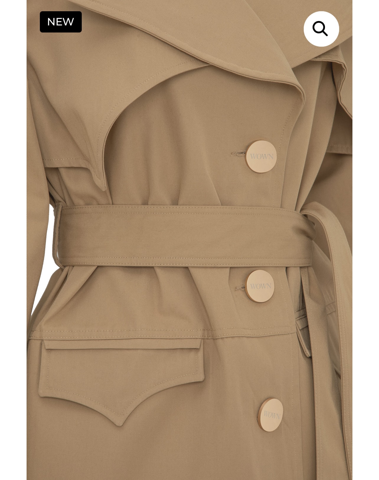 BERRY TRENCH COAT 