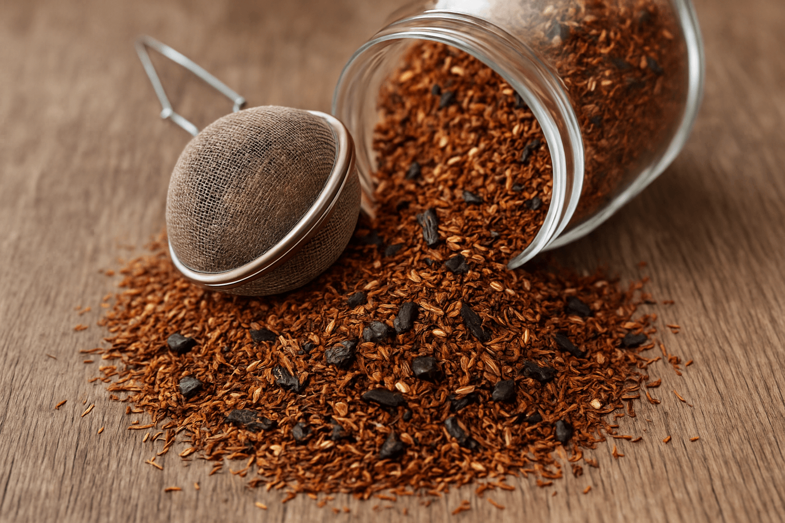 Vanilemur Rooibos Vanilya Çayı 50g – Doğal Aromalı, Hafif ve Kafeinsiz