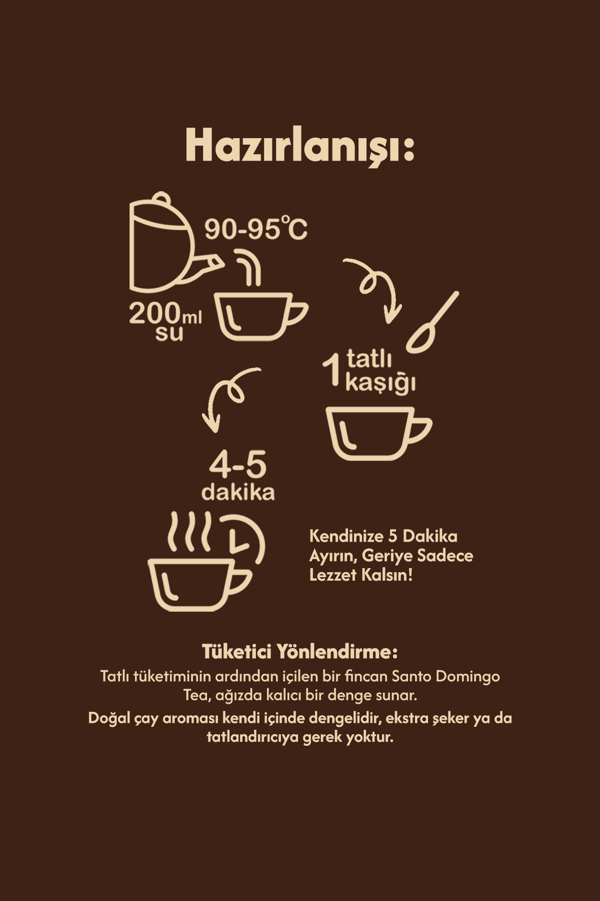 Vanilemur Rooibos Çikolata & Vanilya Çayı 50g – Doğal Aromalı, Kafeinsiz Keyif