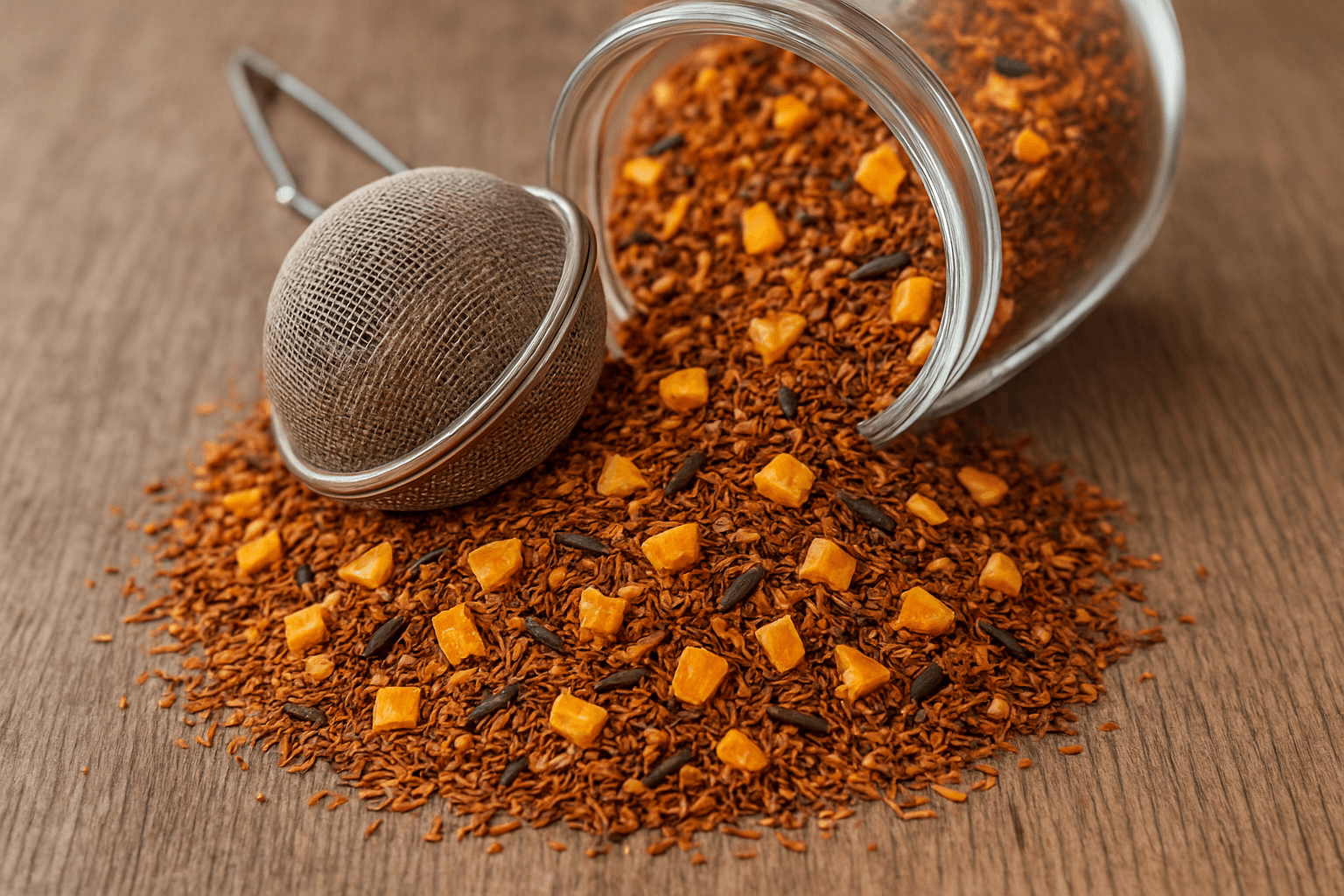 Vanilemur Rooibos Portakal & Vanilya Çayı 50g – Doğal Aromalı, Ferah ve Kafeinsiz