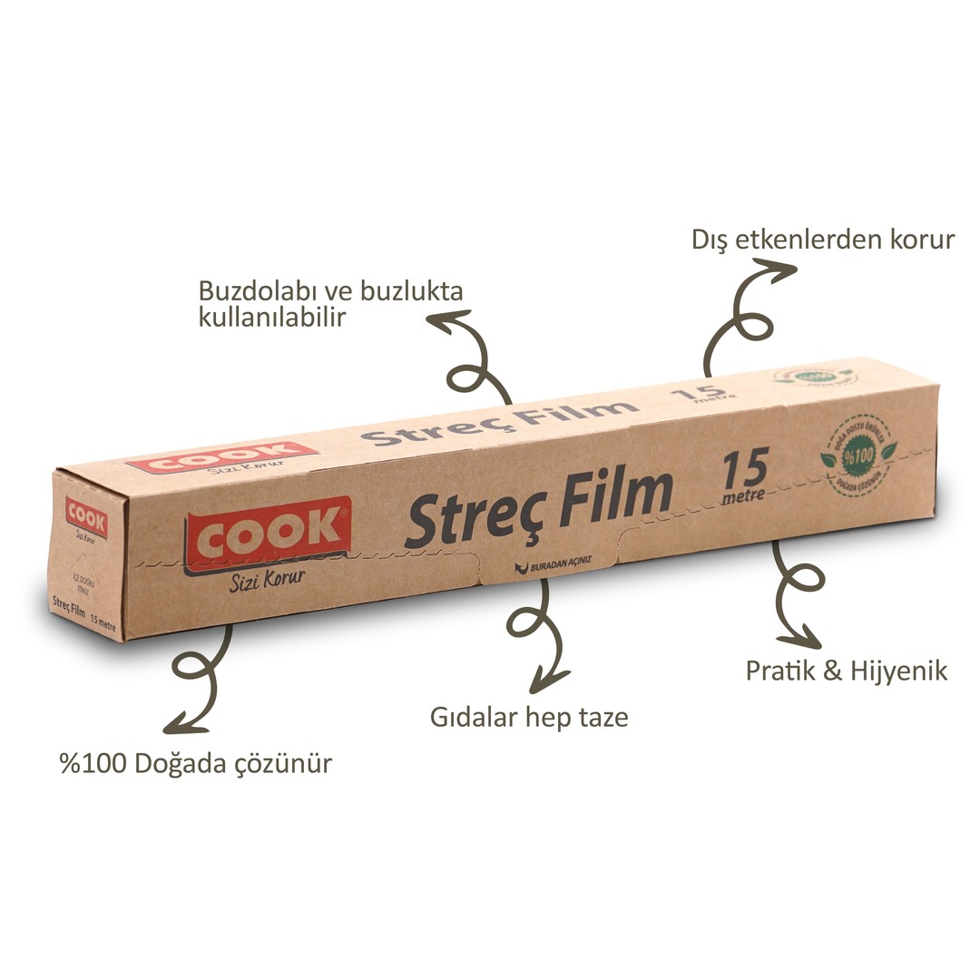 COOK Doğal Streç Film