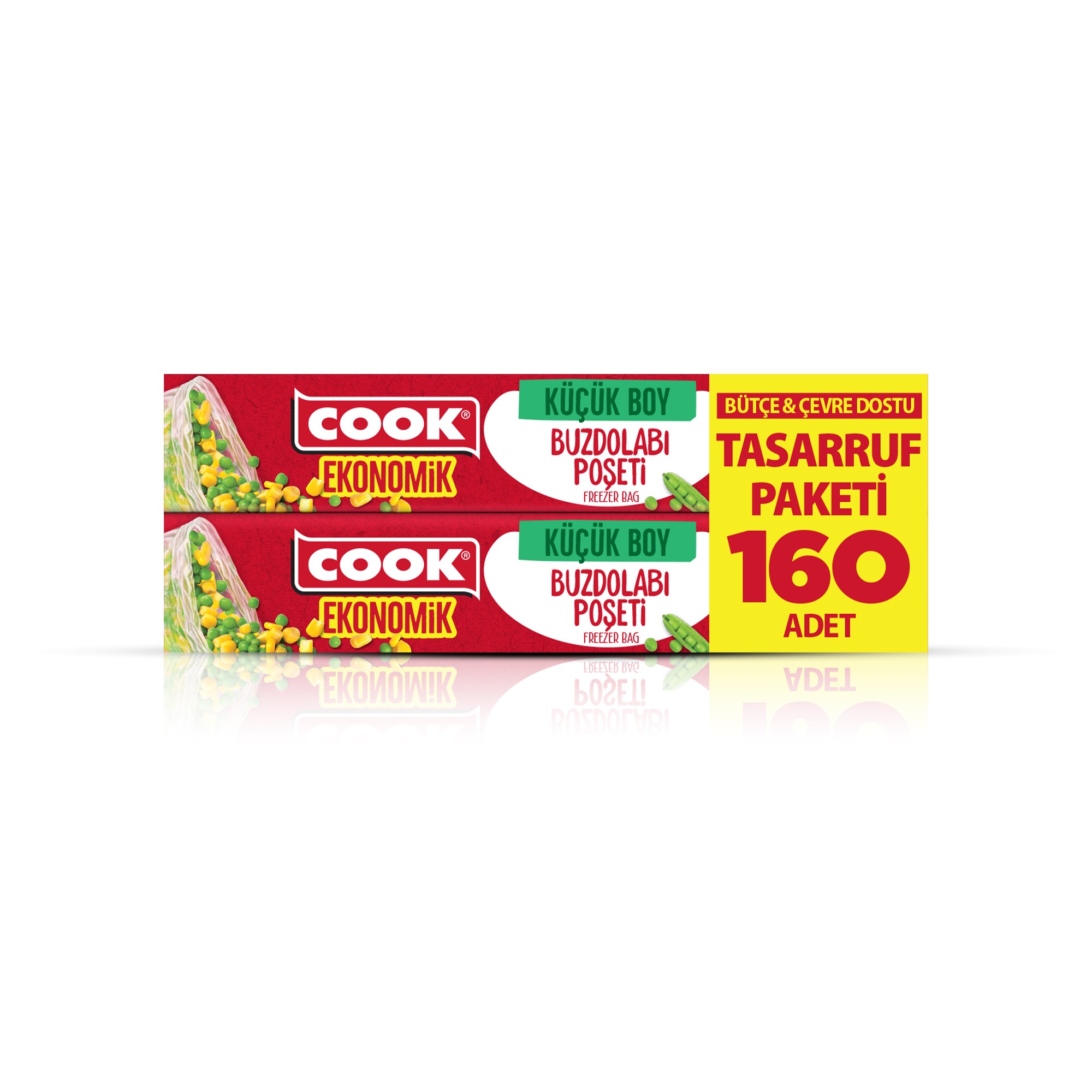 Cook Ekonomik Buzdolabı Poşeti - Küçük Boy
