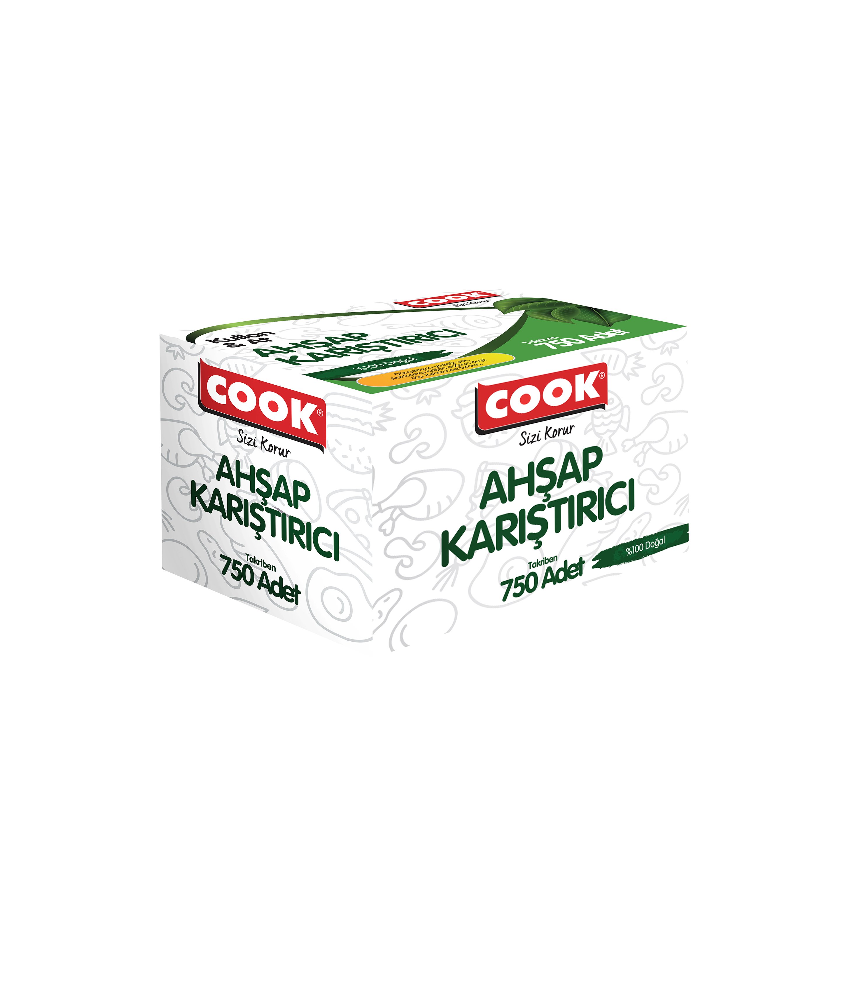 COOK Ahşap Karıştırıcı - 750