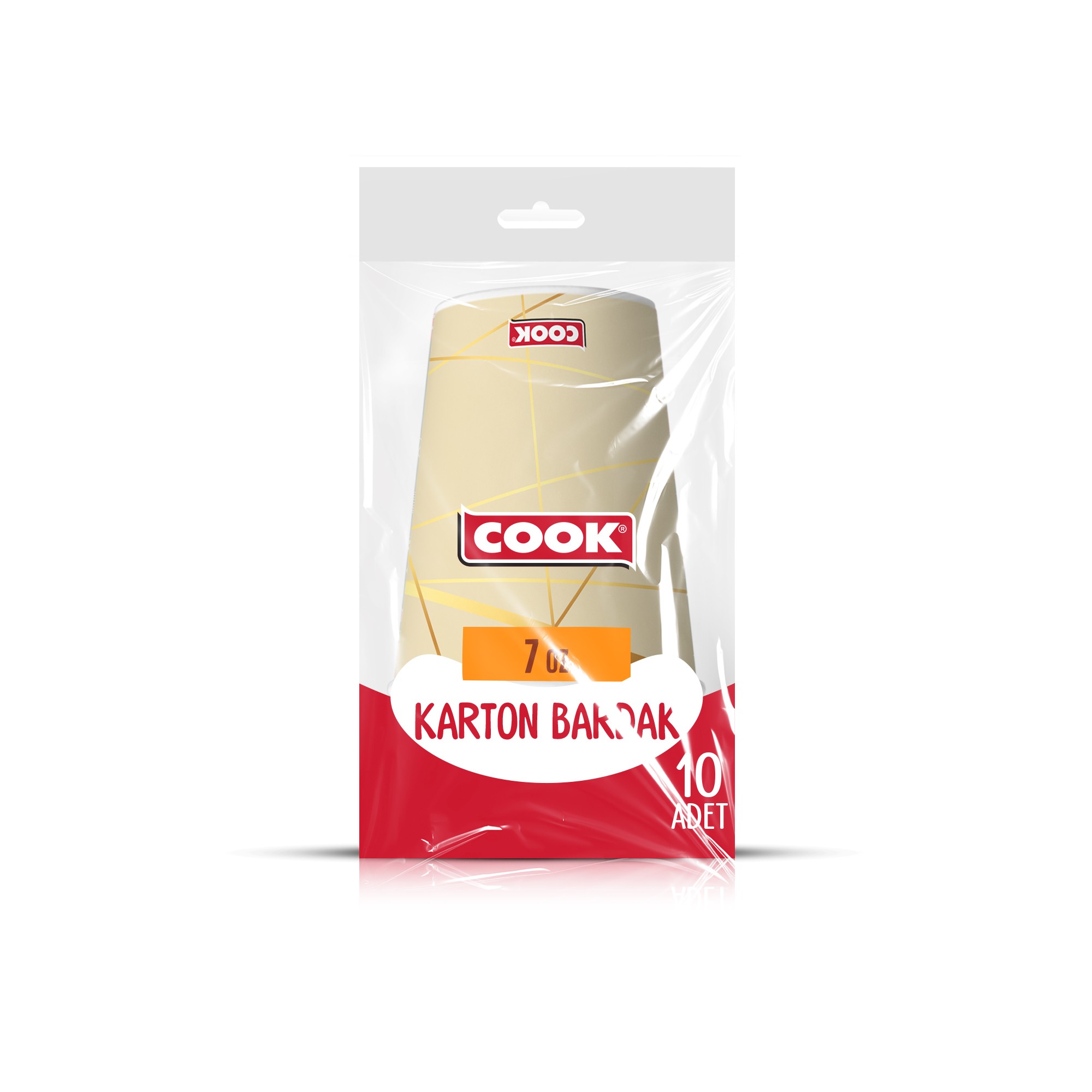 COOK Karton Bardak - 7 Oz