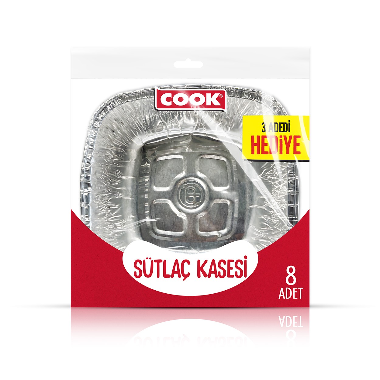 COOK Alüminyum 5+3 Sütlaç Kasesi