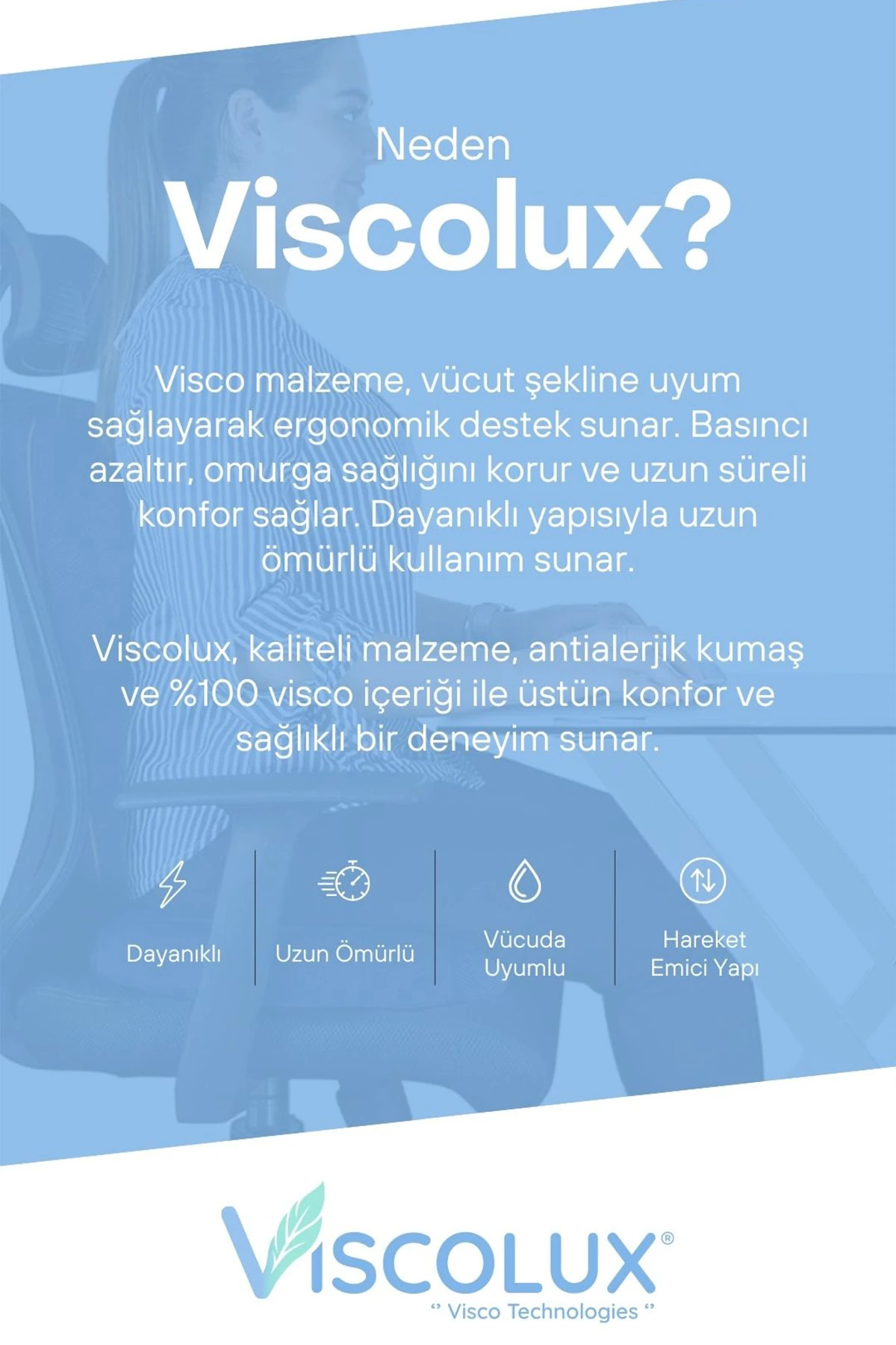 Ortopedik Oturma Simidi - Visco Oturma Simidi  Doğum Sonrası Rahatlatıcı Yastık Siyah