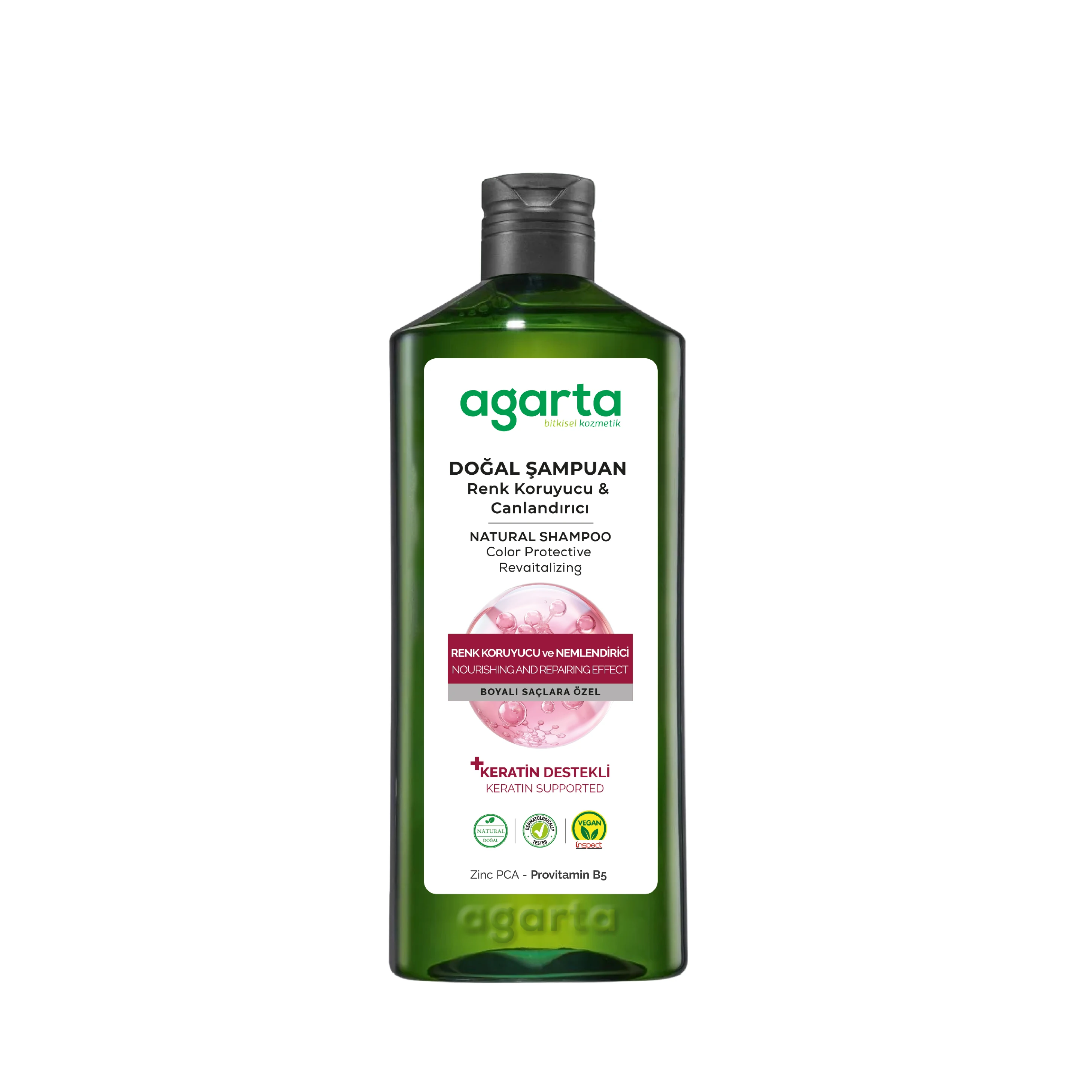 Doğal Saçlar Renk Koruyucu ve Canlandırıcı Şampuan 400 ml