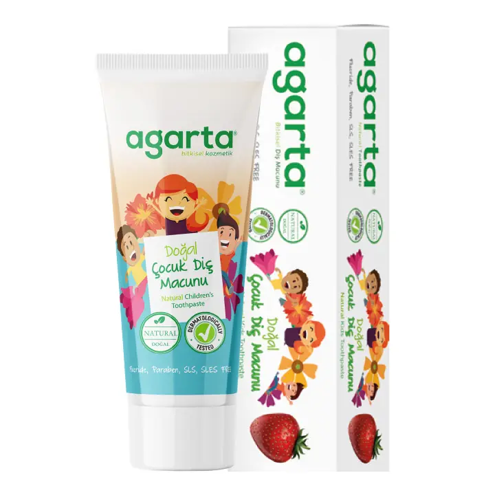 AGARTA ÇOCUK BİTKİSEL DİŞ MACUNU 75ML