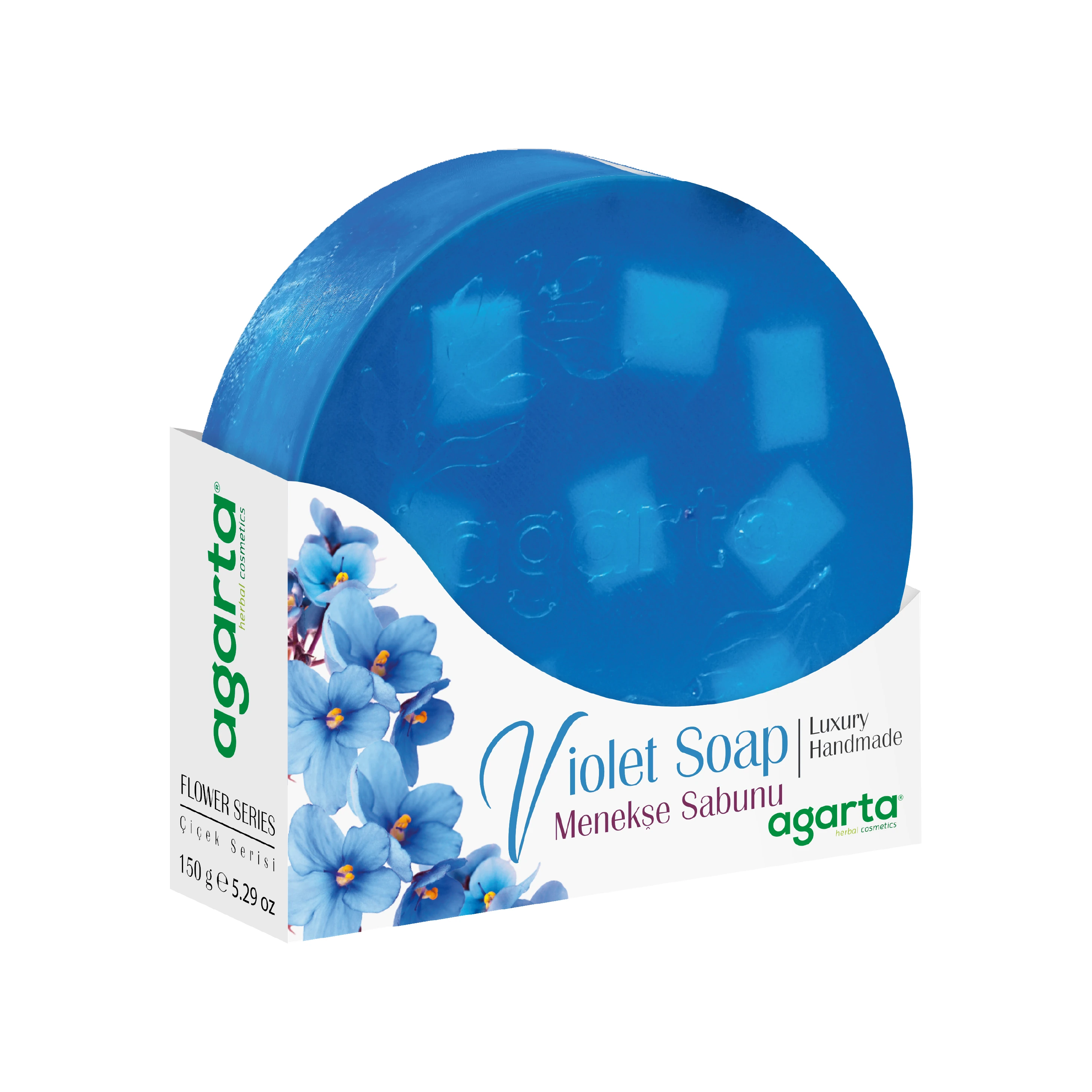 Agarta El Yapımı Doğal Menekşe Sabunu 150 Gr