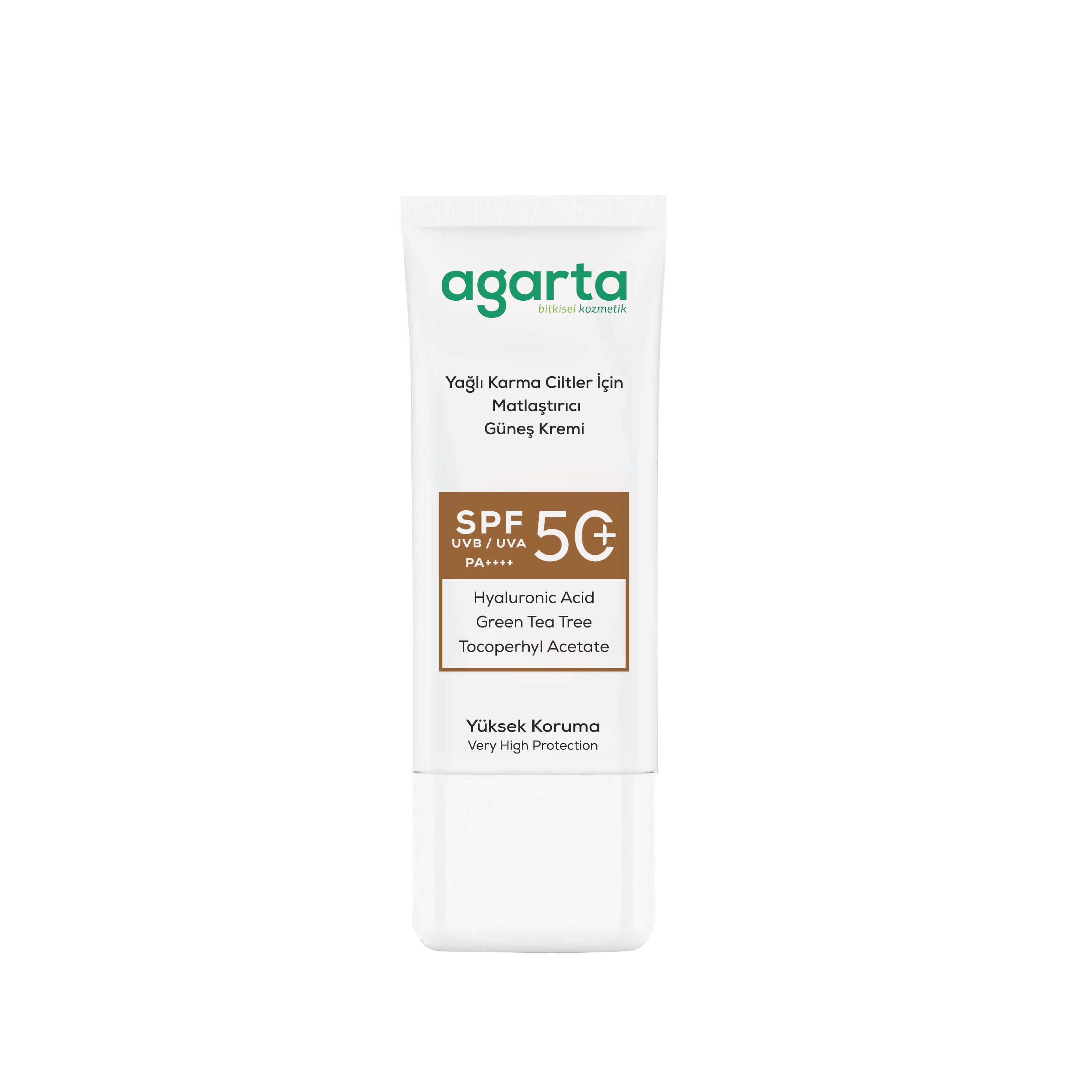 Matlaştırıcı Parlama Karşıtı Spf+50 Güneş Kremi 50 Ml