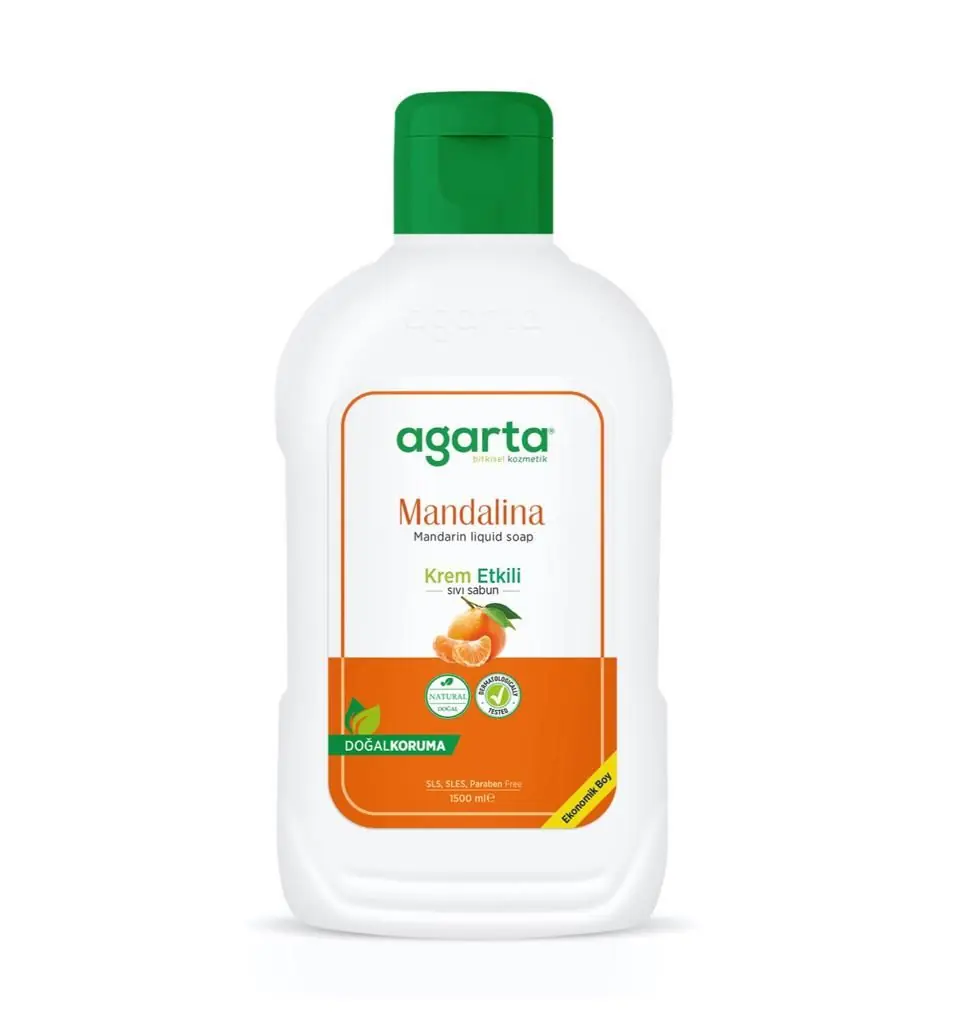 Doğal Mandalina Sıvı Sabun 1500 ml