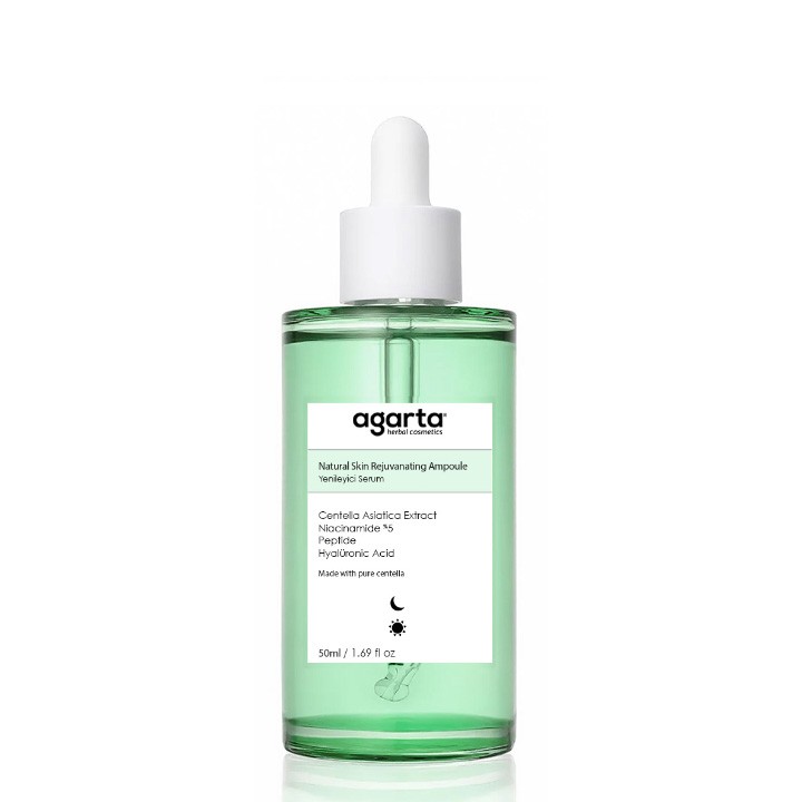 Centella asiatica (Gotu Kola) Niacinamide ve Peptit İçeren Hücre Yenileyici Ampul Serum