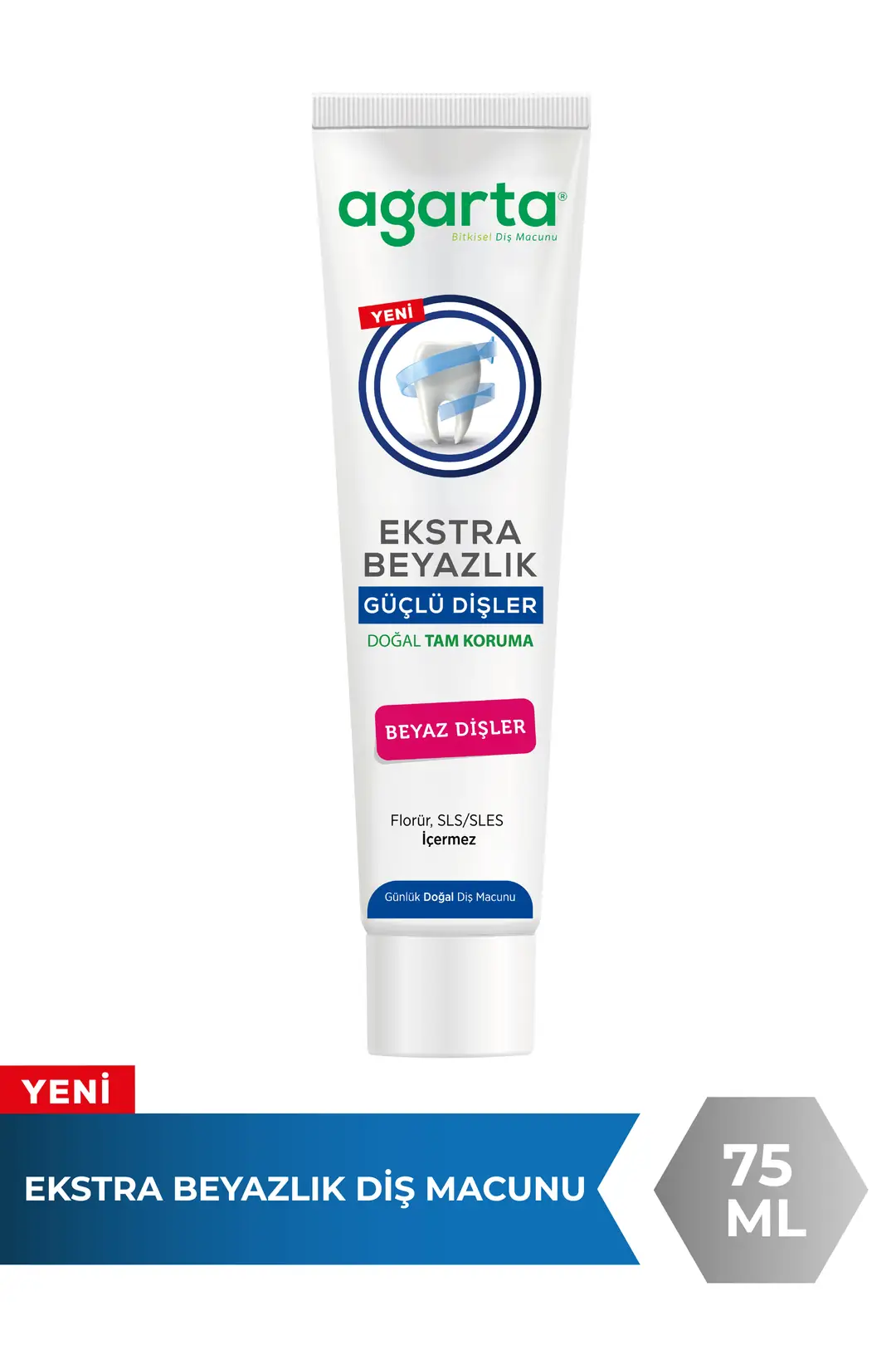 Doğal Ekstra Beyazlık Güçlü Dişler Diş Macunu 75 Ml