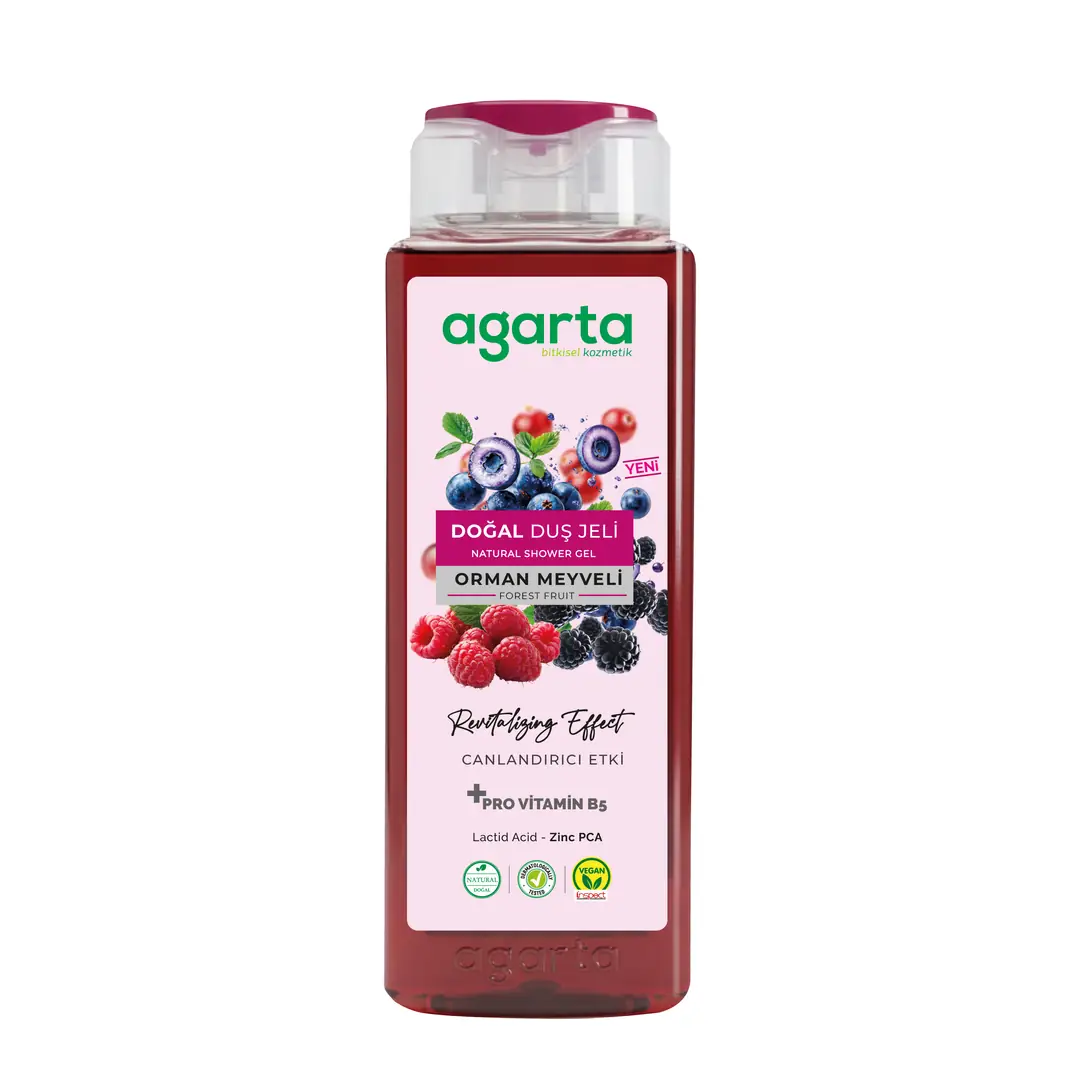Provitamin B5, Laktik Asit, Zınc PCA Etkili Orman Meyveli Duş Jeli 400 ml