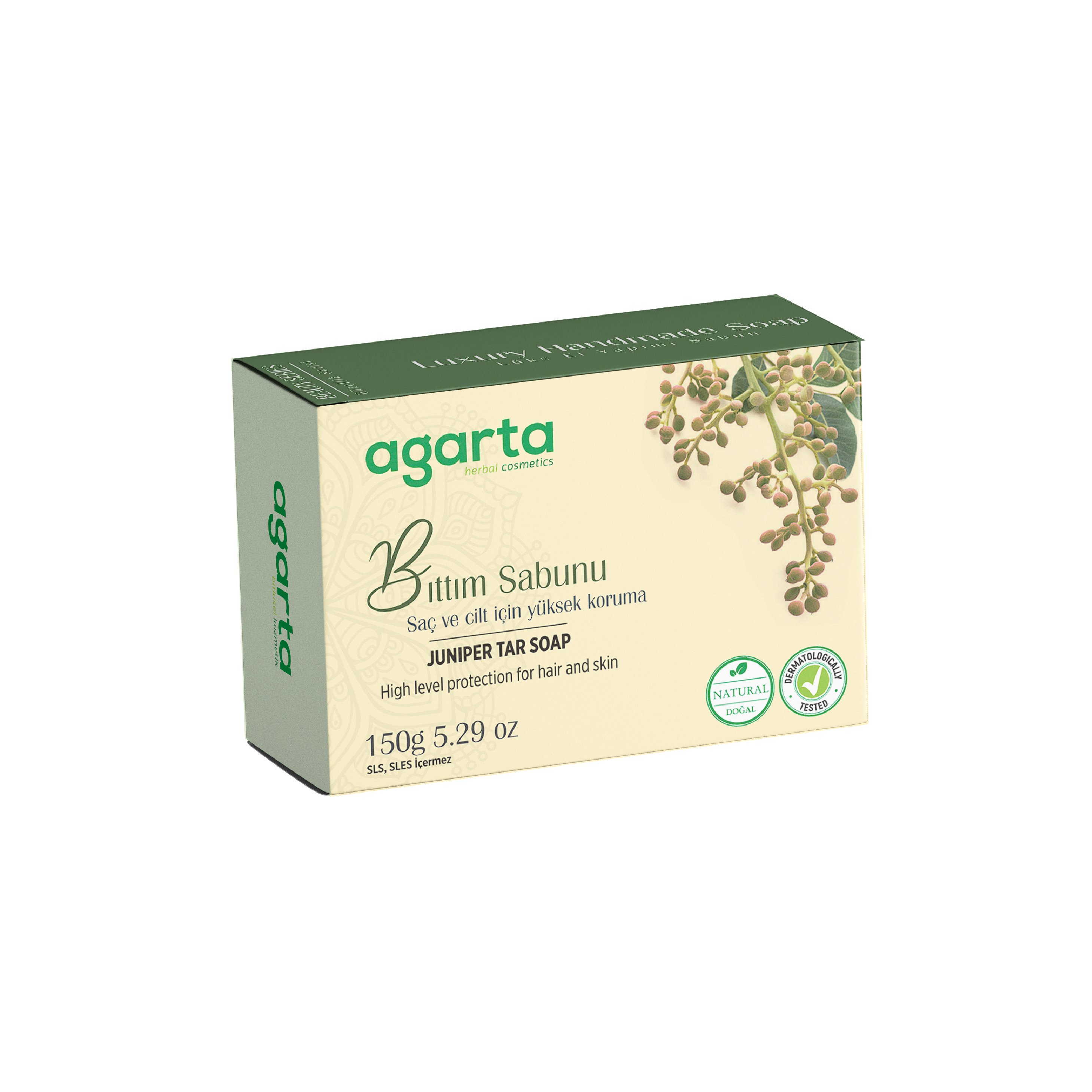 Agarta Doğal El Yapımı Bıttım Sabunu 150 gr