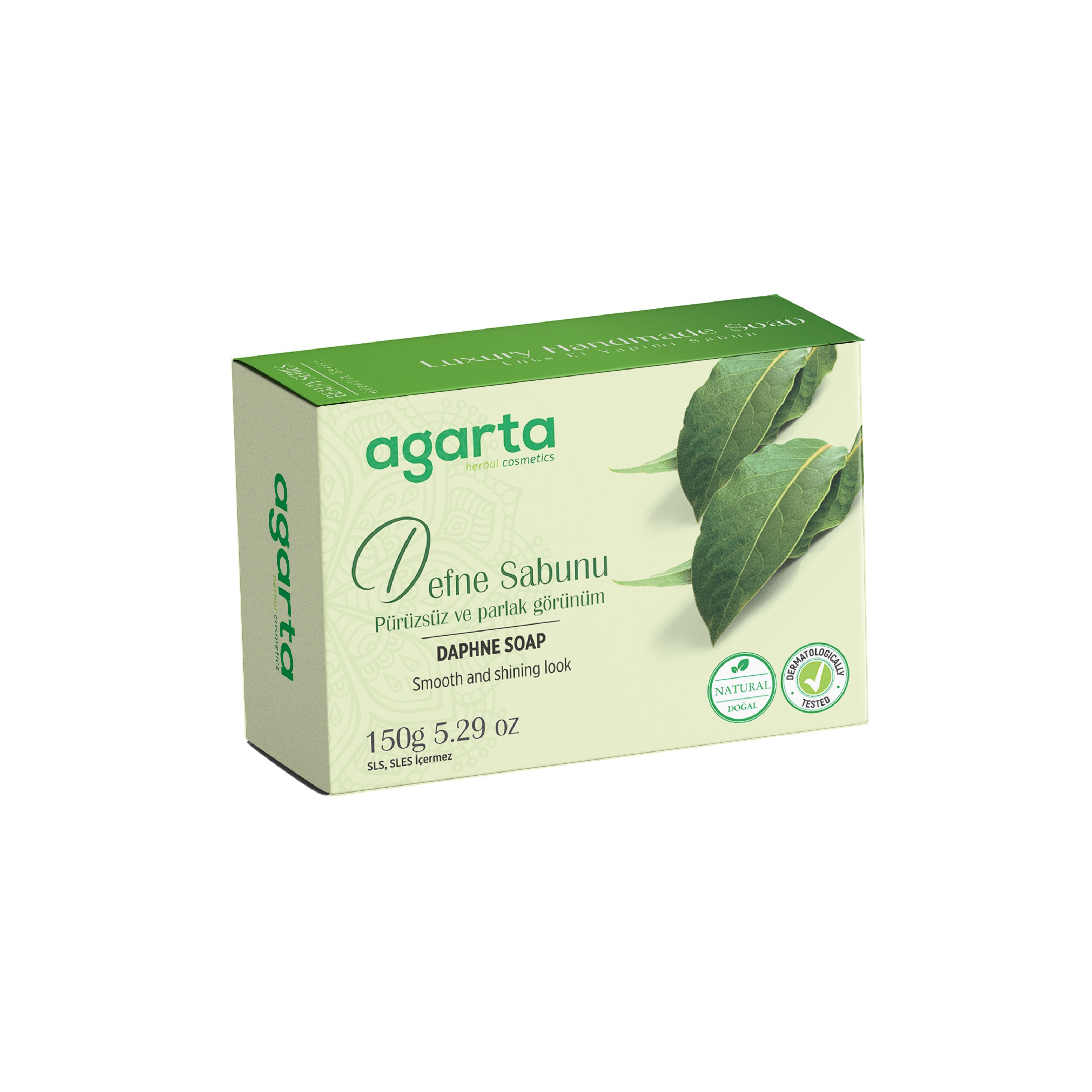 Agarta Doğal El Yapımı Defne Sabunu 150 gr