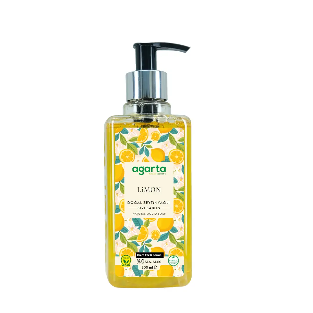Doğal Limon Sıvı Sabun 500 ml