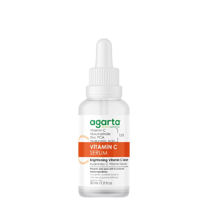 Agarta C Vitamini Serum Aydınlatıcı Koyu Leke Karşıtı (%3,5 Vitamin C, Niacinamide, Zinc PCA)