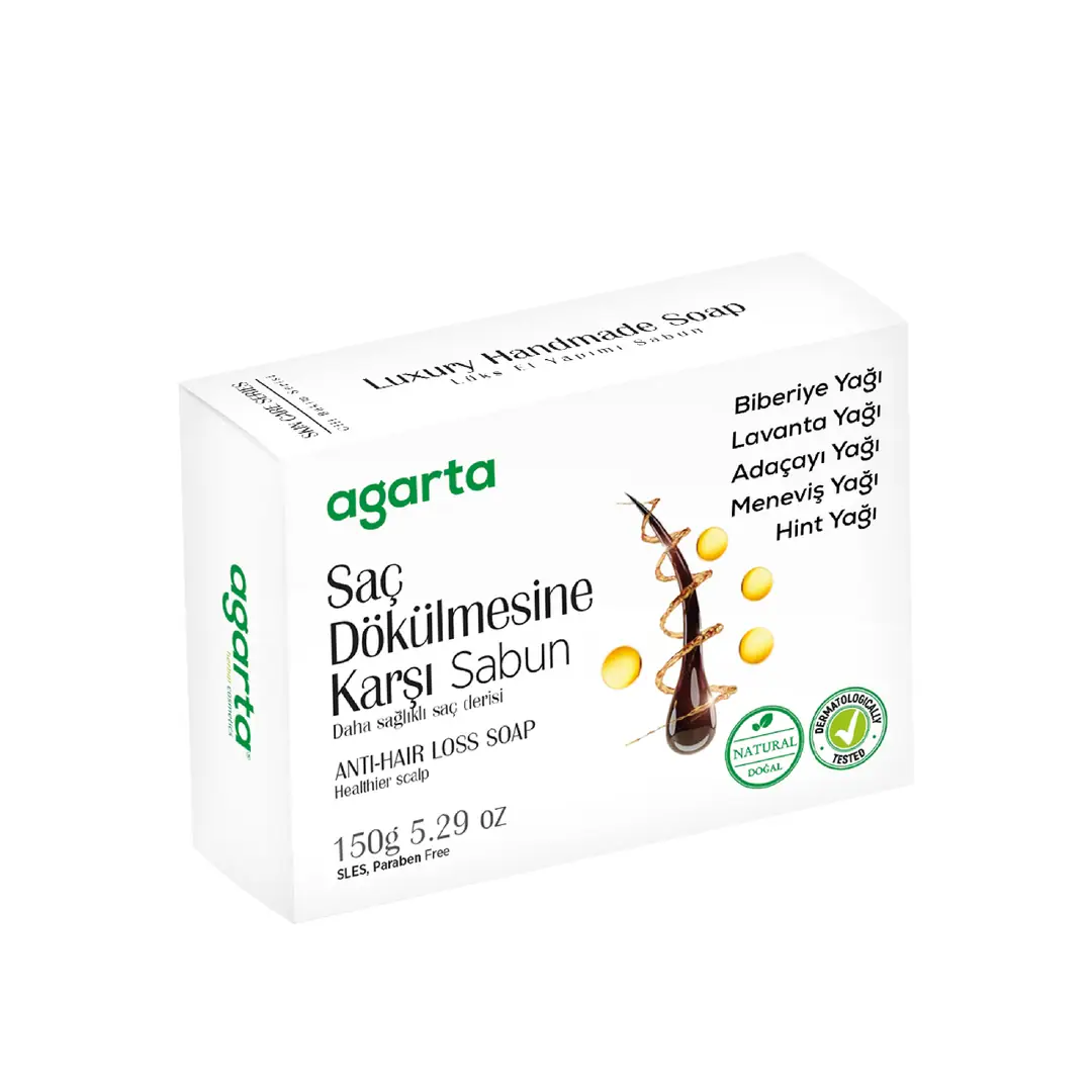 【hug】treatment soap300ml *5 Agarta Doğal Bakım Saç Dökülmesine Karşı Sabun 150 gr
