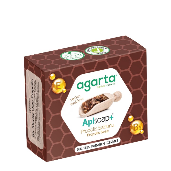 Agarta Doğal El Yapımı Propolis Sabunu 125gr