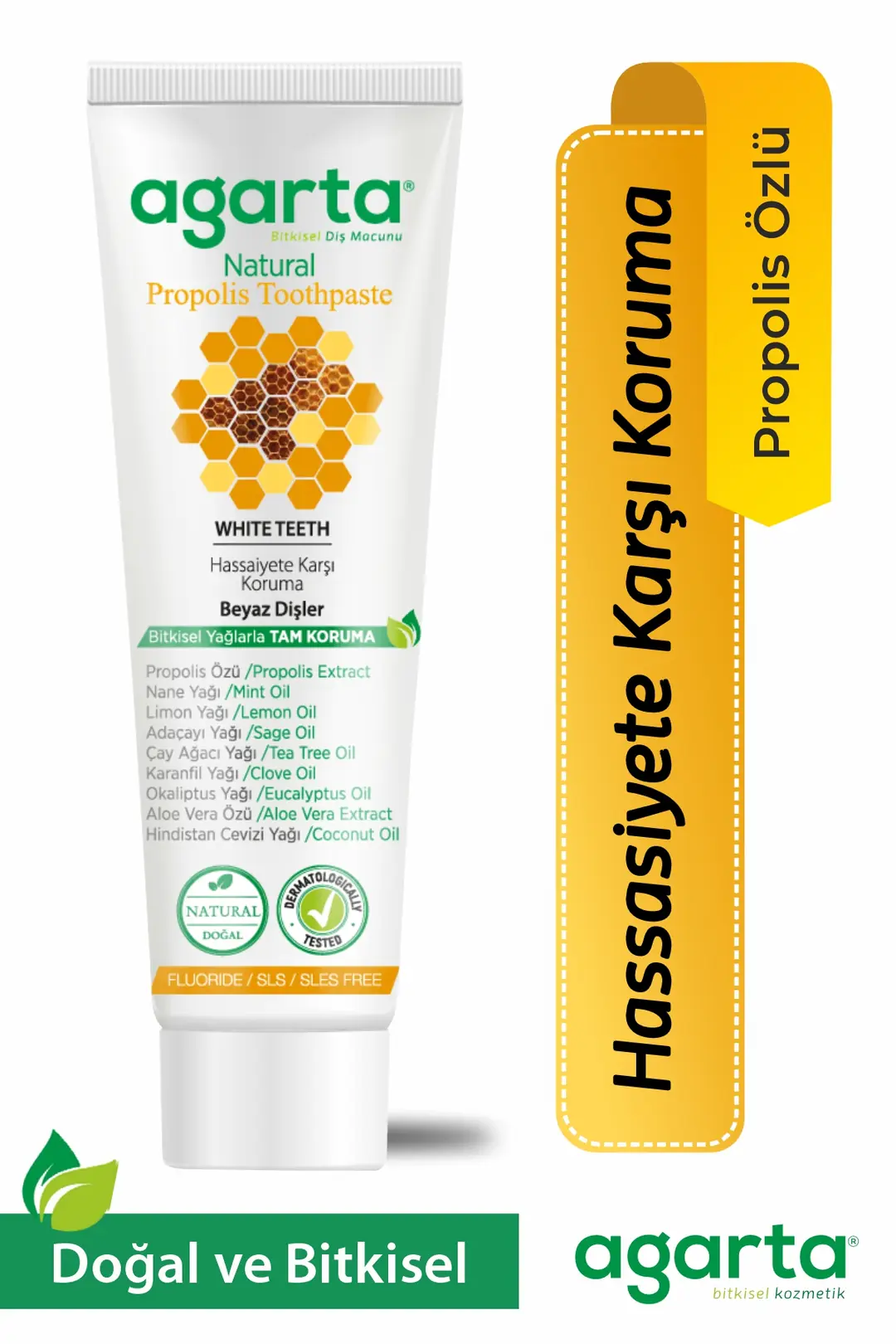 Doğal Propolis Diş Macunu 100 ml/130 Gr
