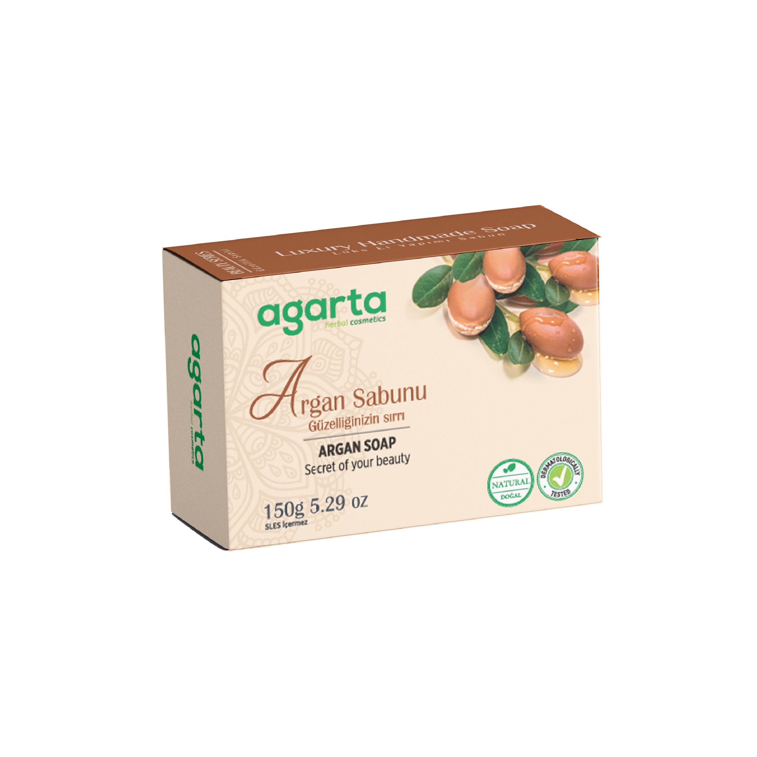 Agarta Doğal El Yapımı Argan Sabunu 150 gr