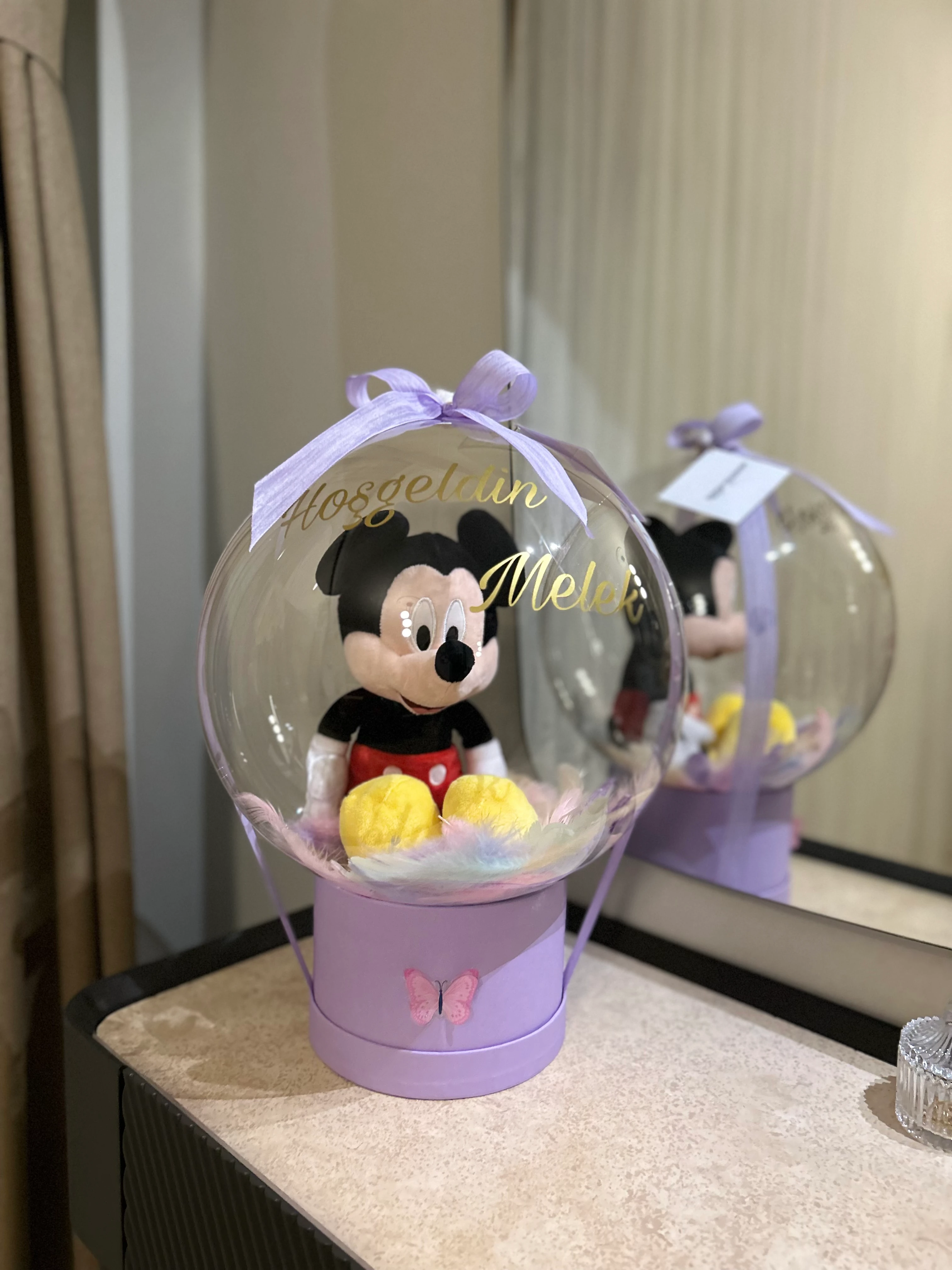 Mickey Mouse Peluş Oyuncaklı Balon