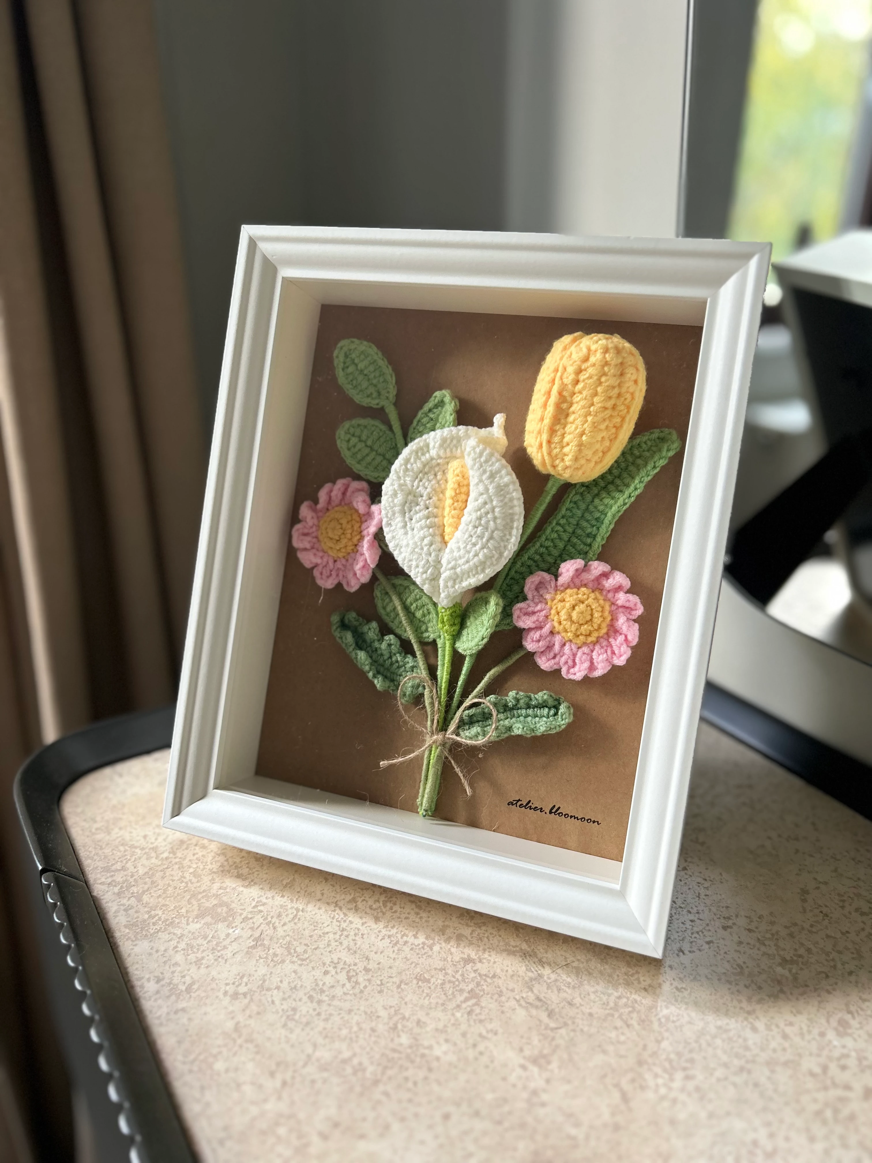 Gala Detaylı Buketli Çerçeve