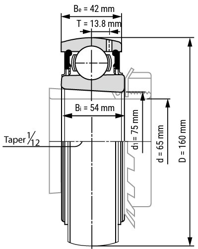 H2306.SKF RULMAN